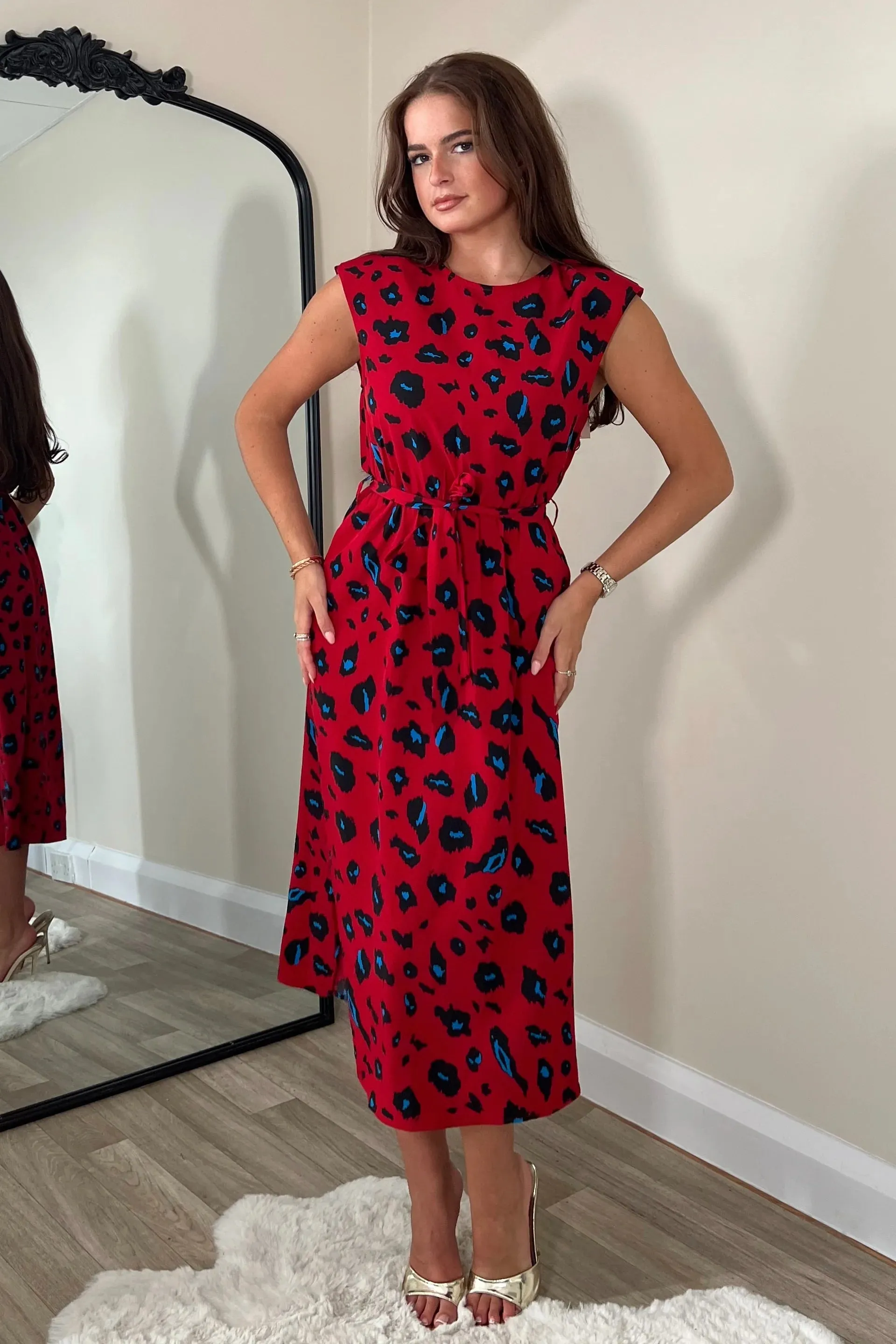 Amay Red Dress