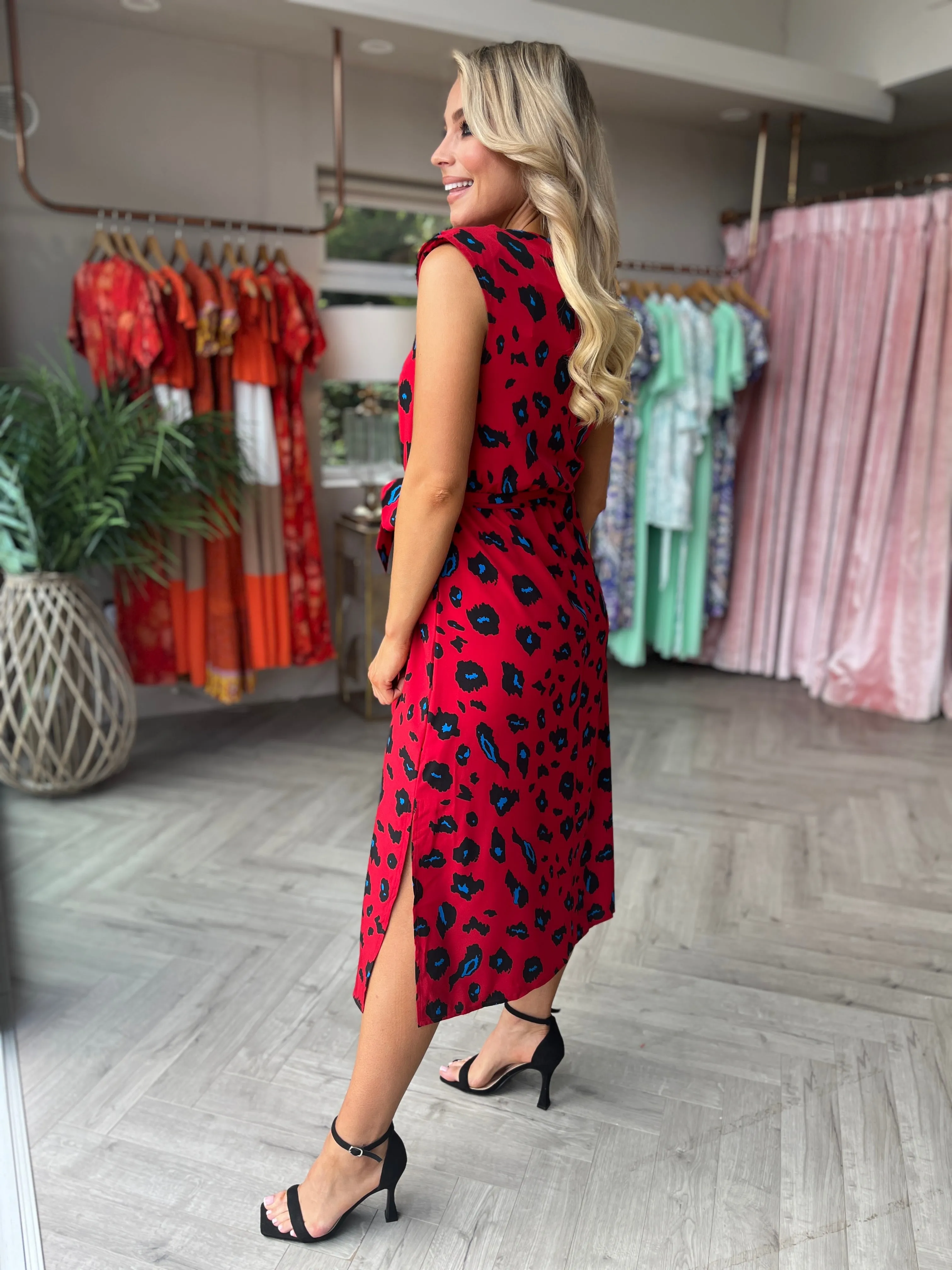 Amay Red Dress