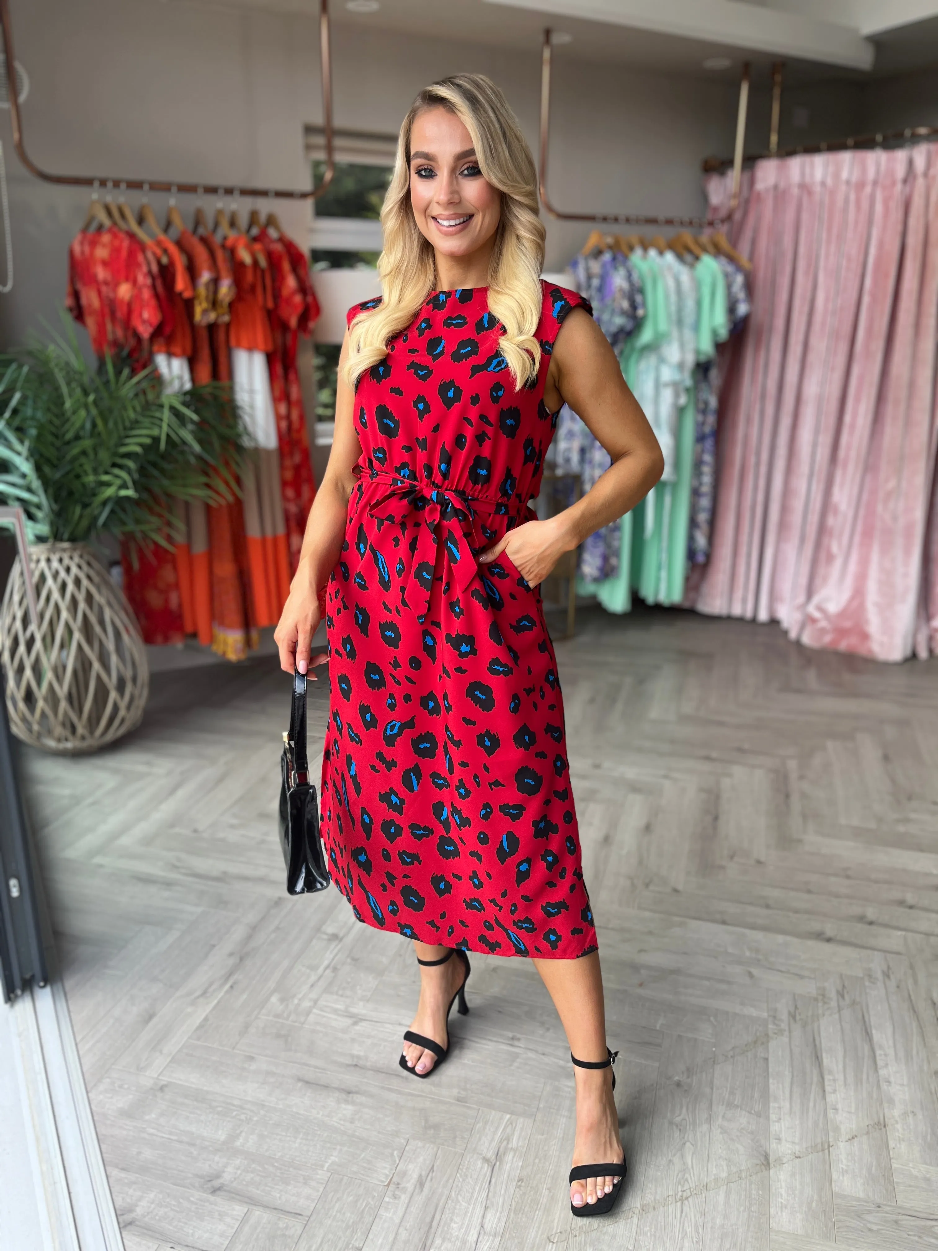 Amay Red Dress