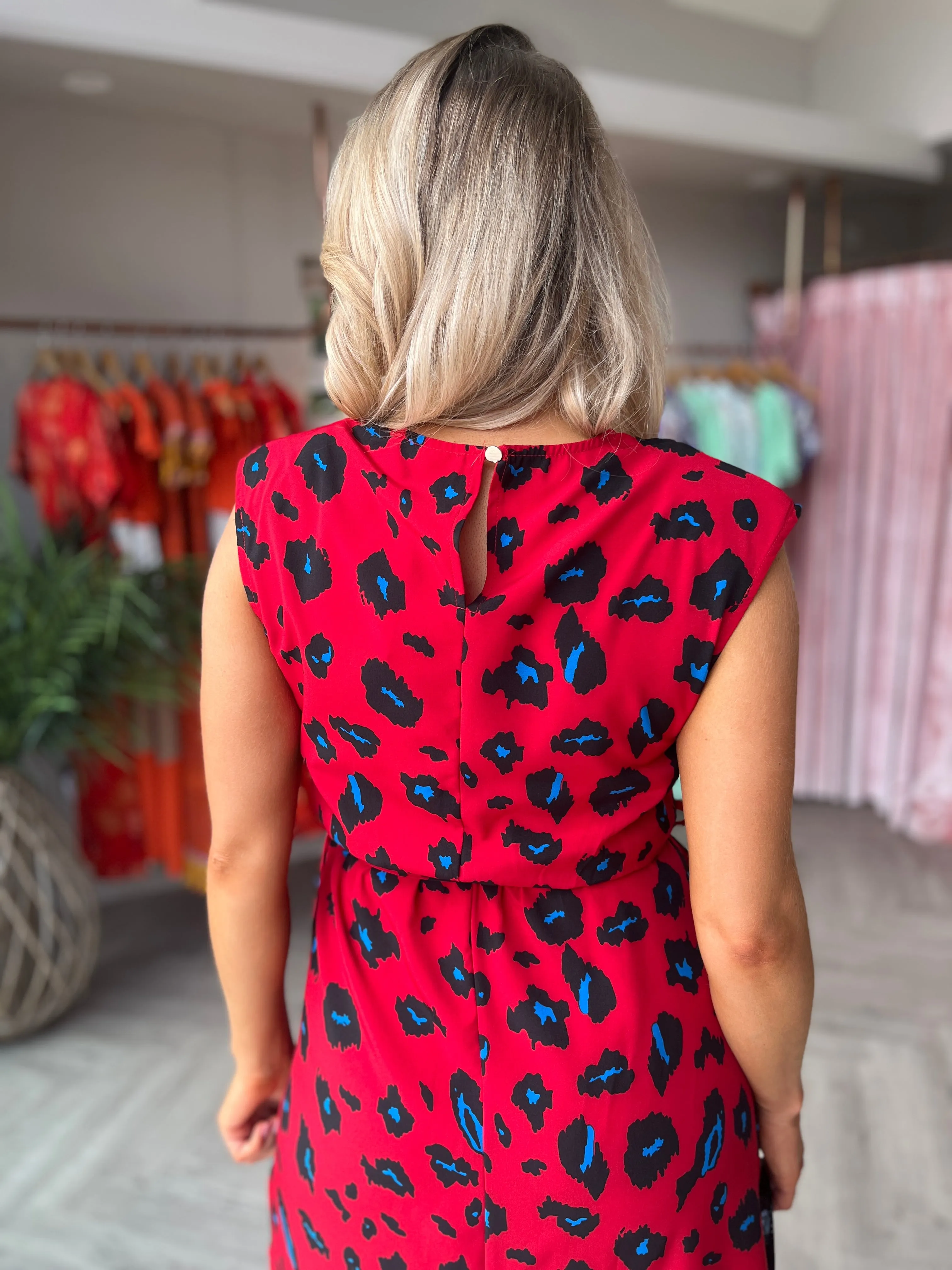 Amay Red Dress