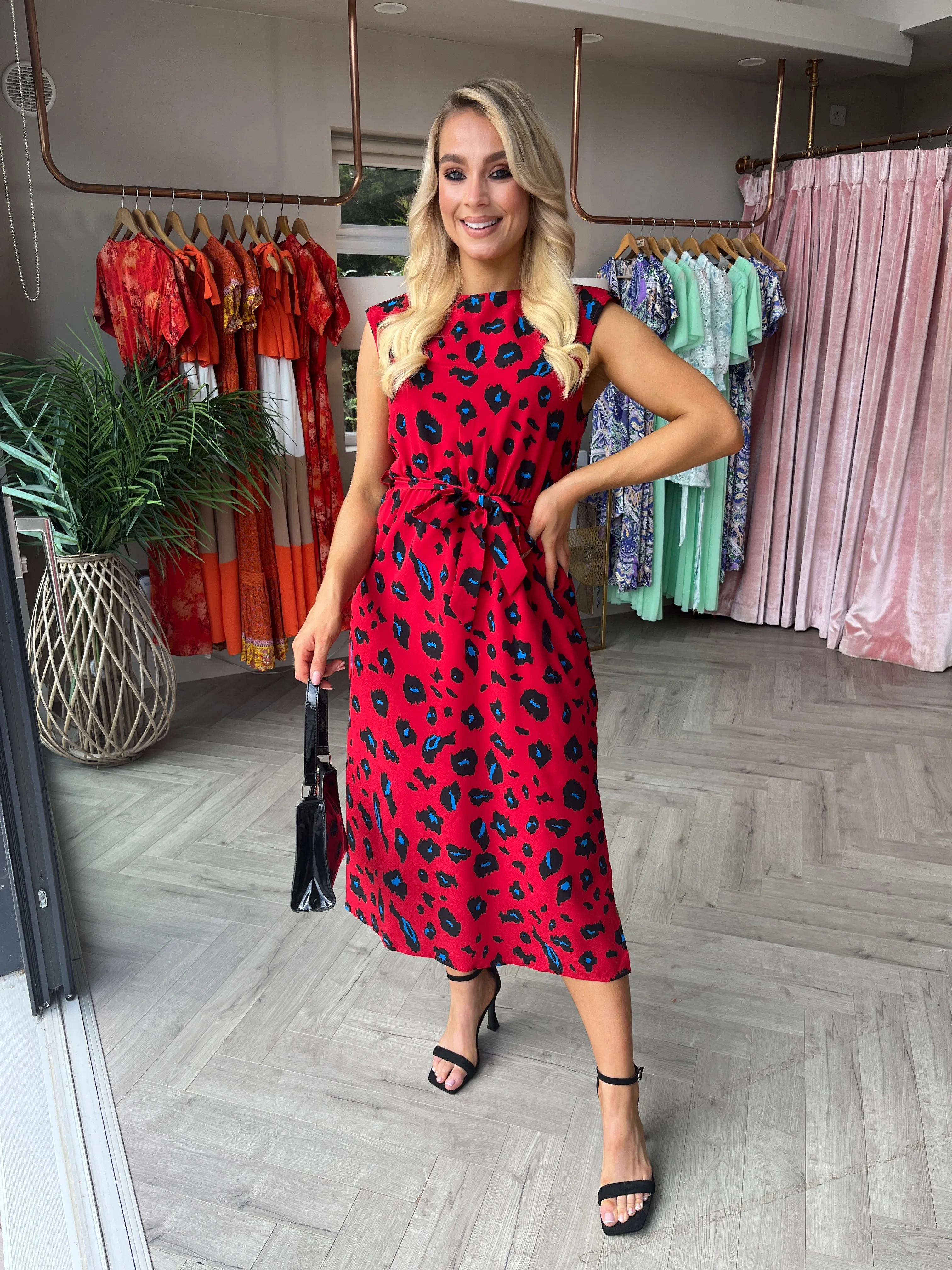 Amay Red Dress