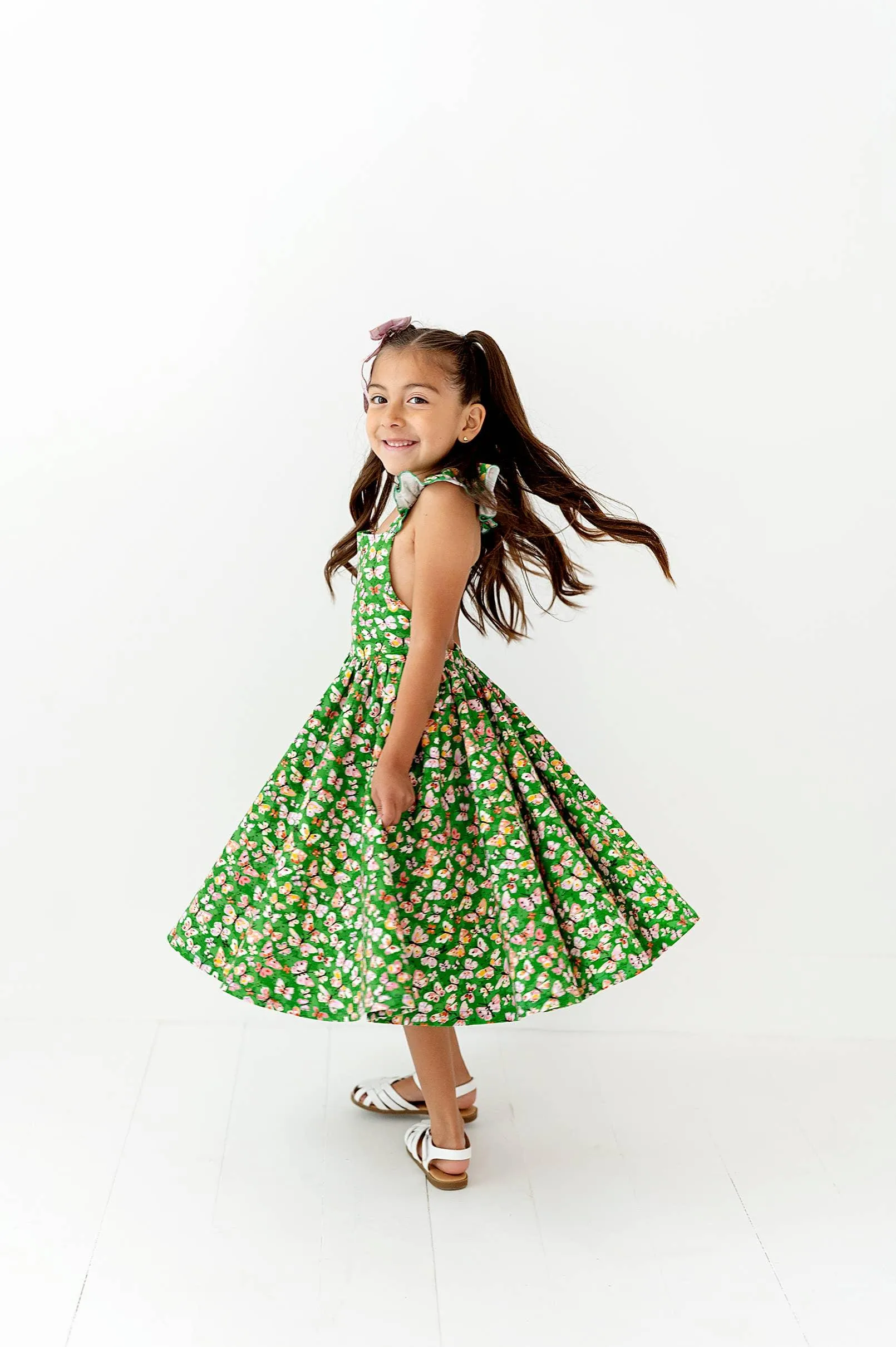 Baby Girl Dresses | Rosita Dress -Bold Butterfly| Ollie Jay