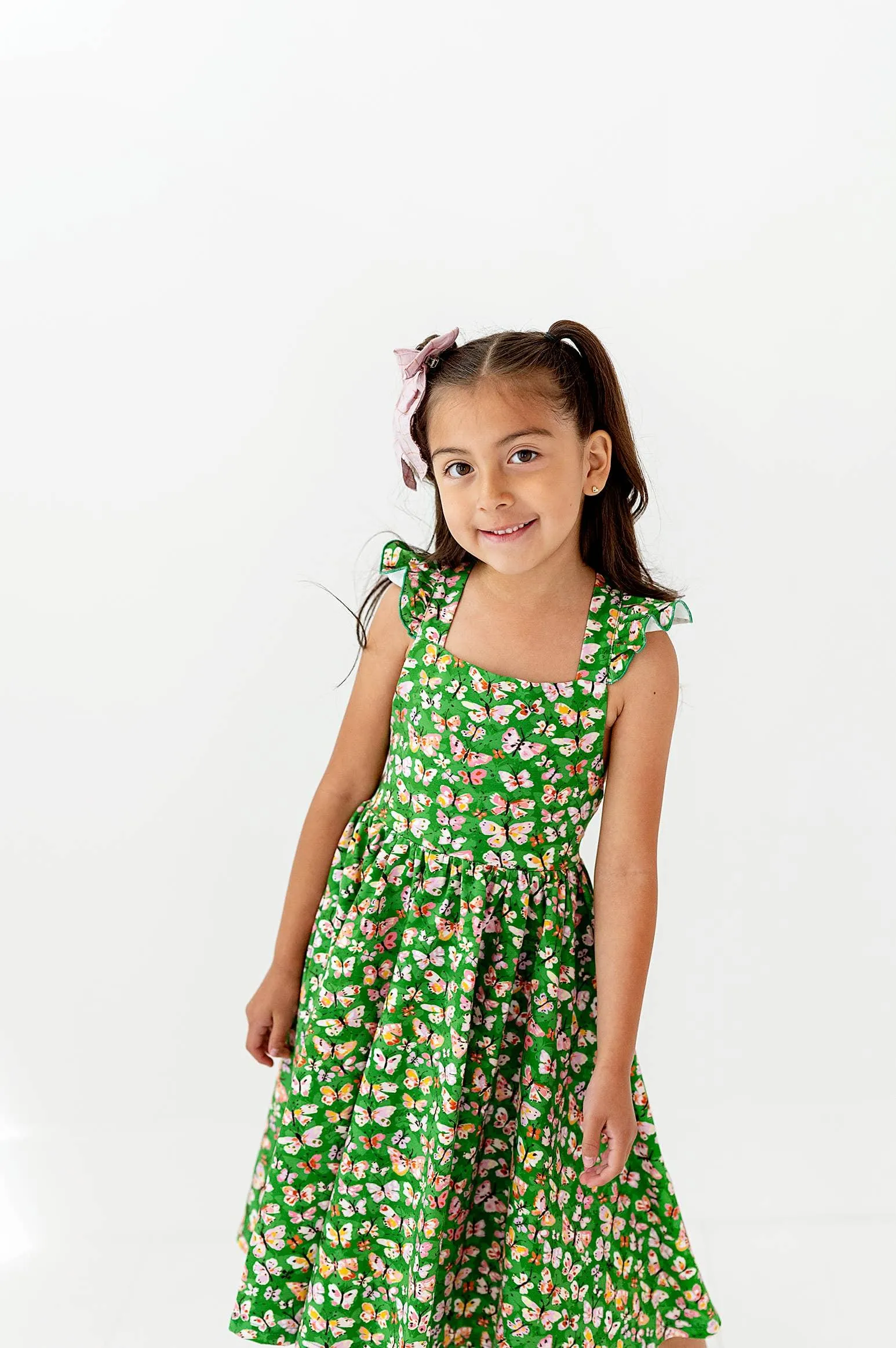 Baby Girl Dresses | Rosita Dress -Bold Butterfly| Ollie Jay