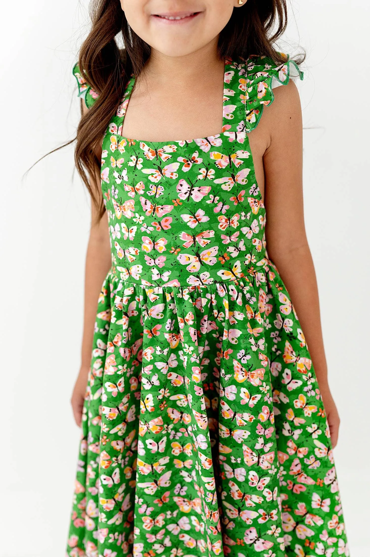 Baby Girl Dresses | Rosita Dress -Bold Butterfly| Ollie Jay