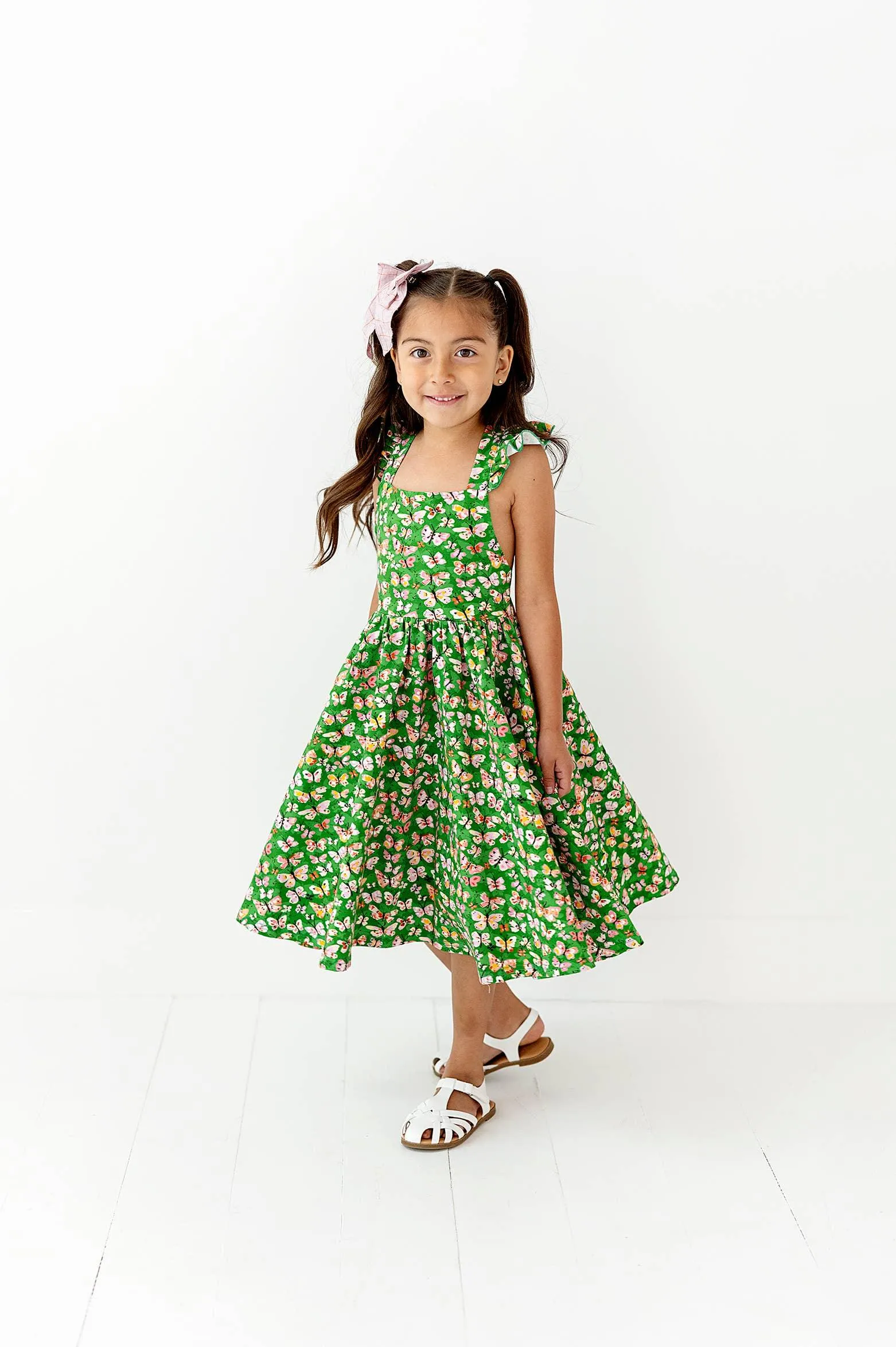 Baby Girl Dresses | Rosita Dress -Bold Butterfly| Ollie Jay