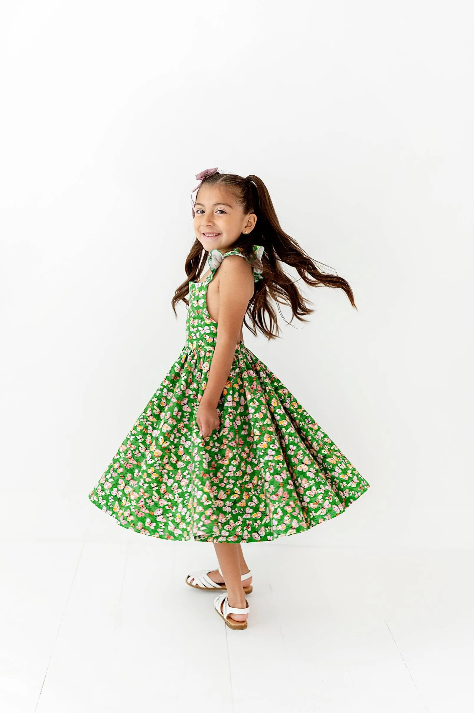 Baby Girl Dresses | Rosita Dress -Bold Butterfly| Ollie Jay