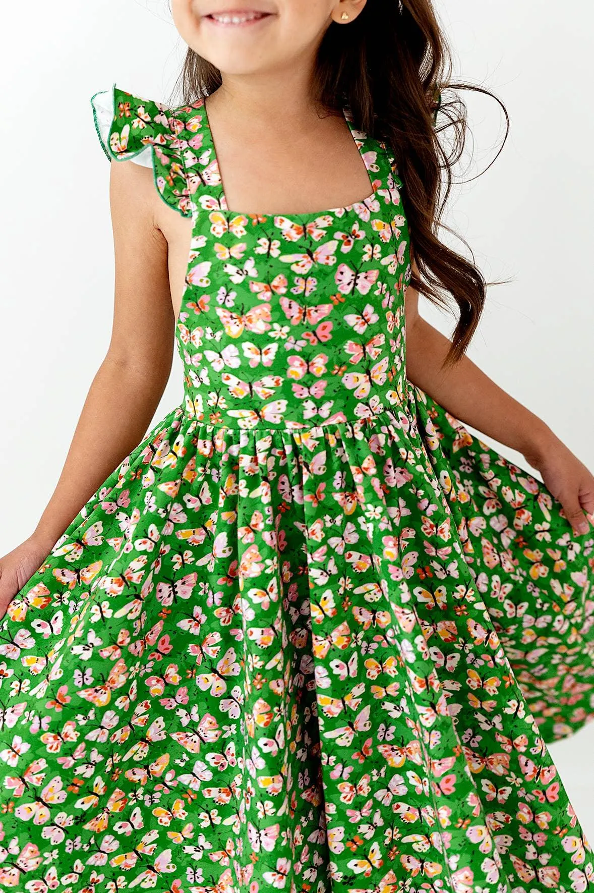 Baby Girl Dresses | Rosita Dress -Bold Butterfly| Ollie Jay