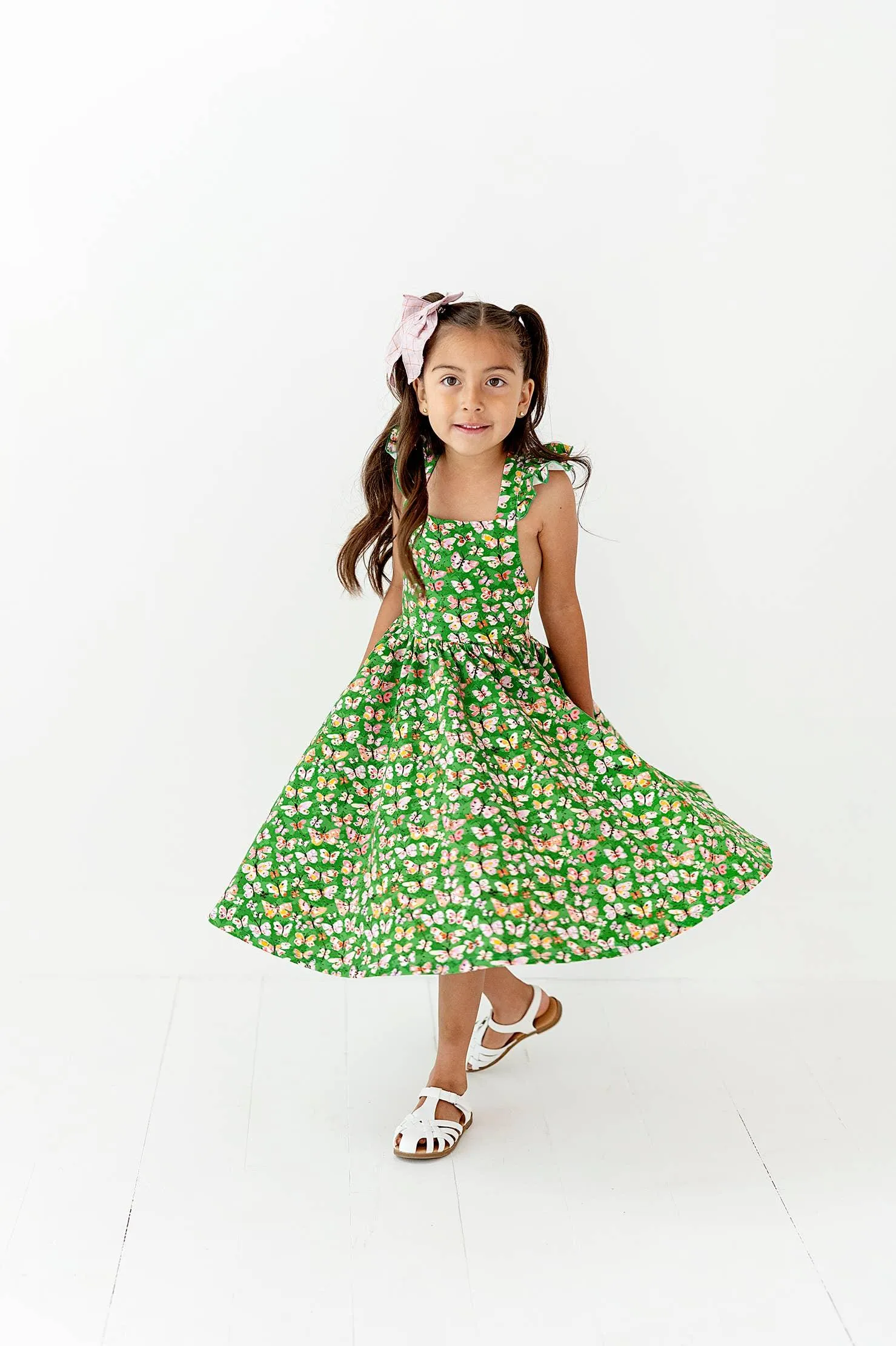 Baby Girl Dresses | Rosita Dress -Bold Butterfly| Ollie Jay