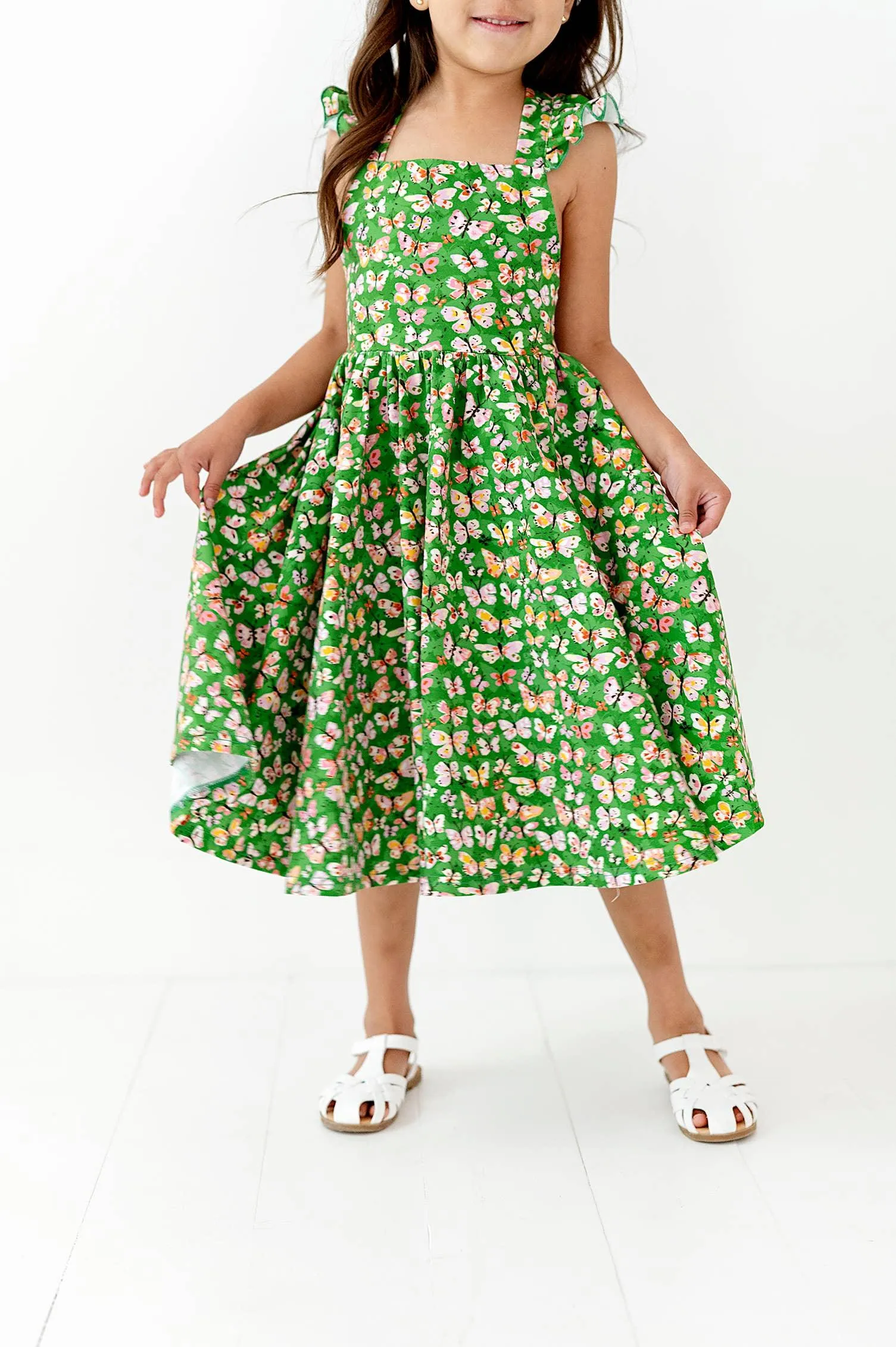 Baby Girl Dresses | Rosita Dress -Bold Butterfly| Ollie Jay