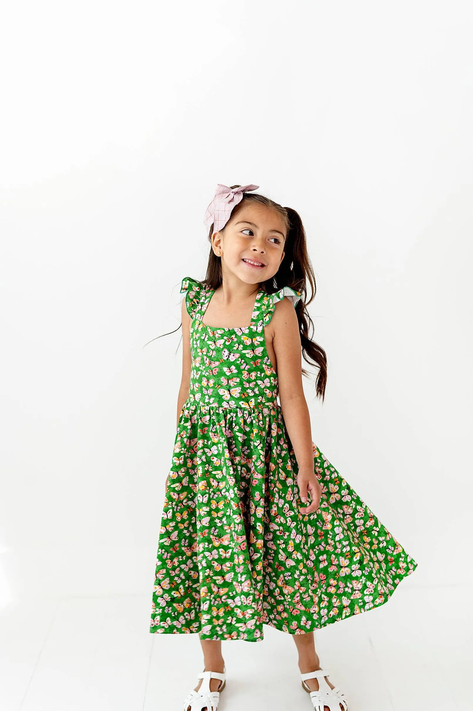 Baby Girl Dresses | Rosita Dress -Bold Butterfly| Ollie Jay