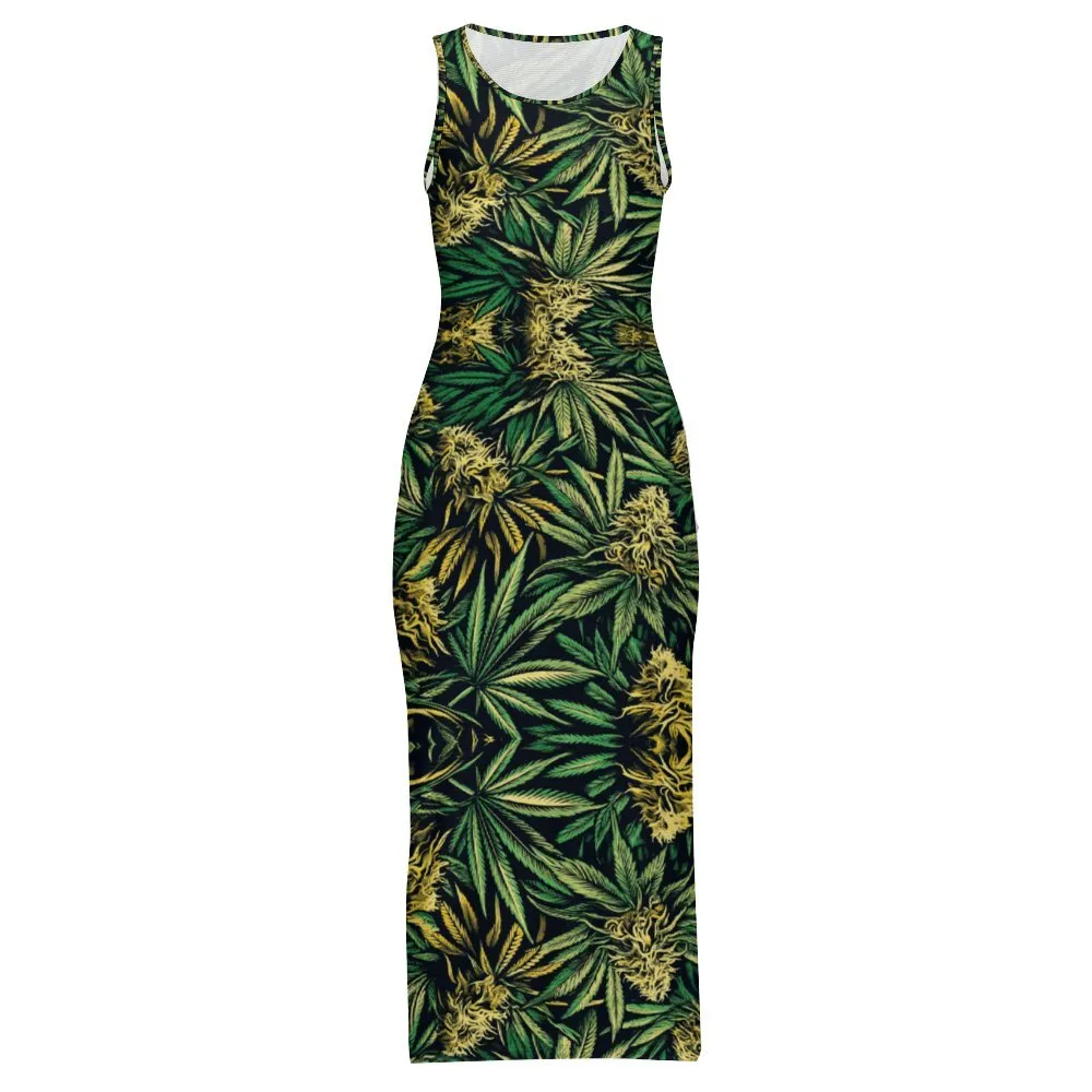 Big Buds Long Dress