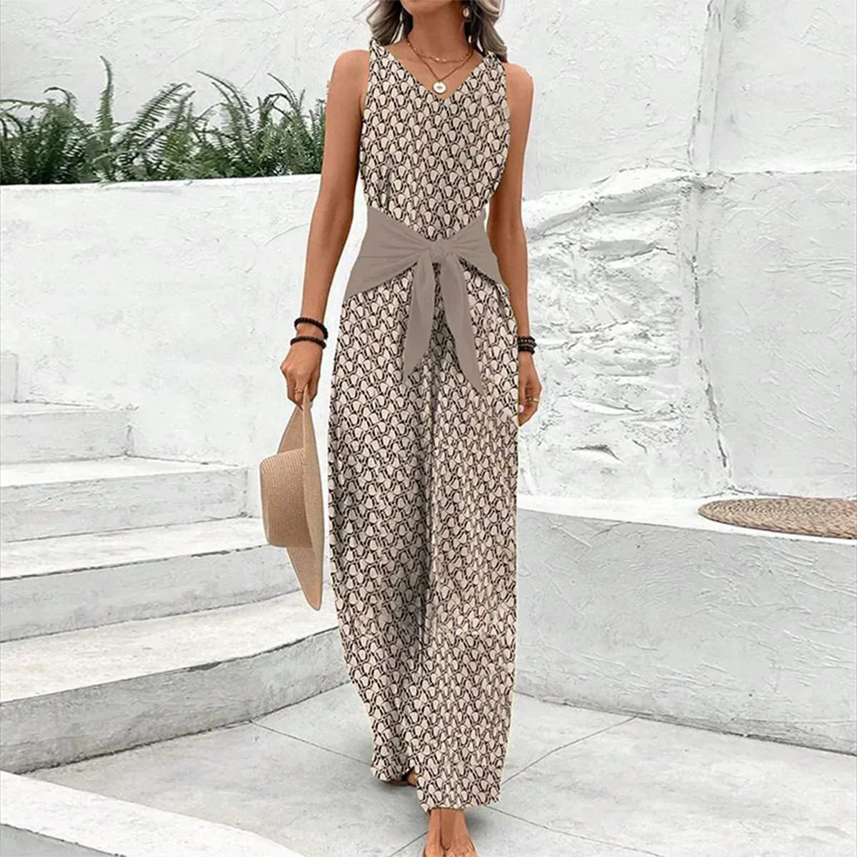 Blakely | Sleeveless Elegance Jumpsuit