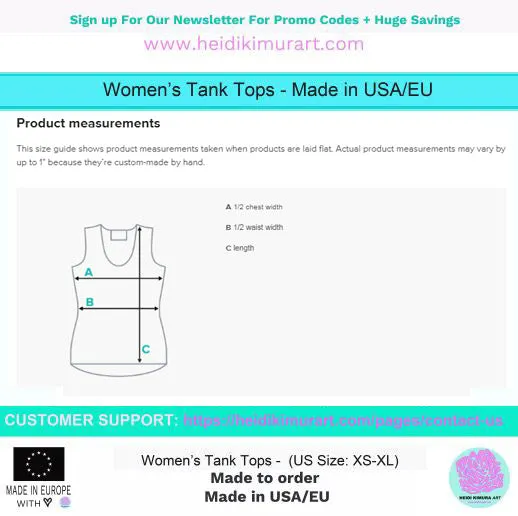 Cow Print Ladies Tank, Comfy Stretchy Soft Crew Neck Fitted Women's Tank Top, Made in USA