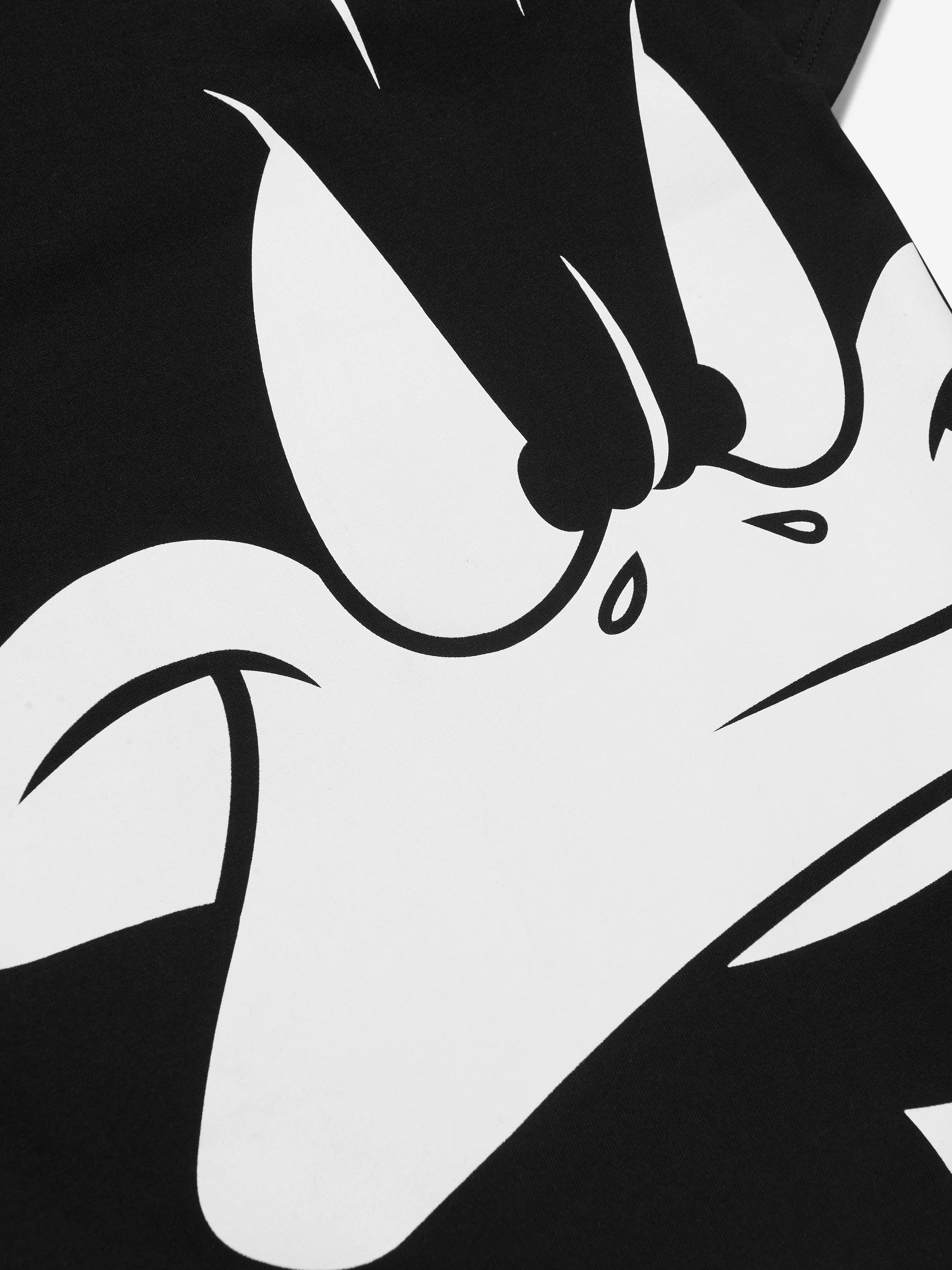 DKNY Girls Looney Tunes Daffy Duck Dress in Black
