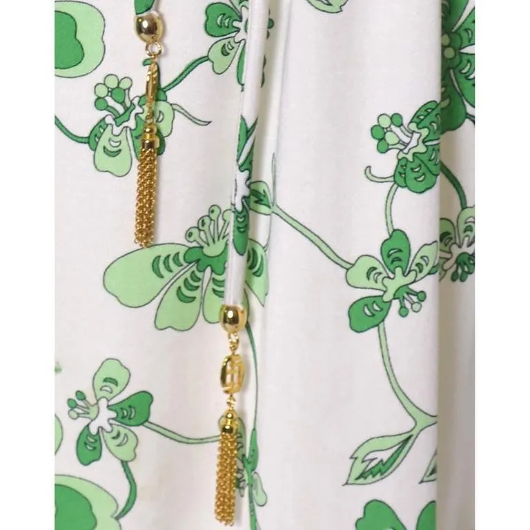 Emilio Pucci Silk Jersey Vintage Dress Italy 1960s
