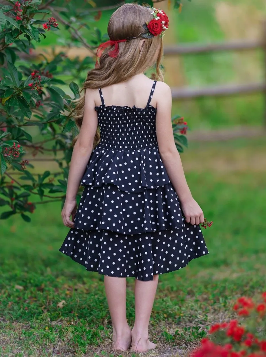 Girls Be Brave, Be Bold Polka Dot Dress