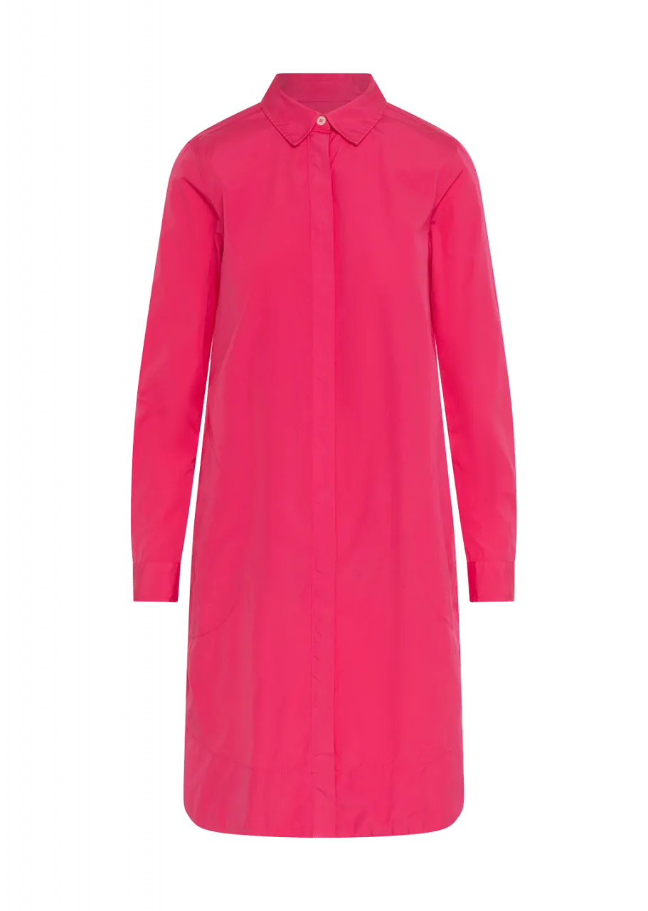 GRACIA NEW Long Sleeve Dress in Hot Pink