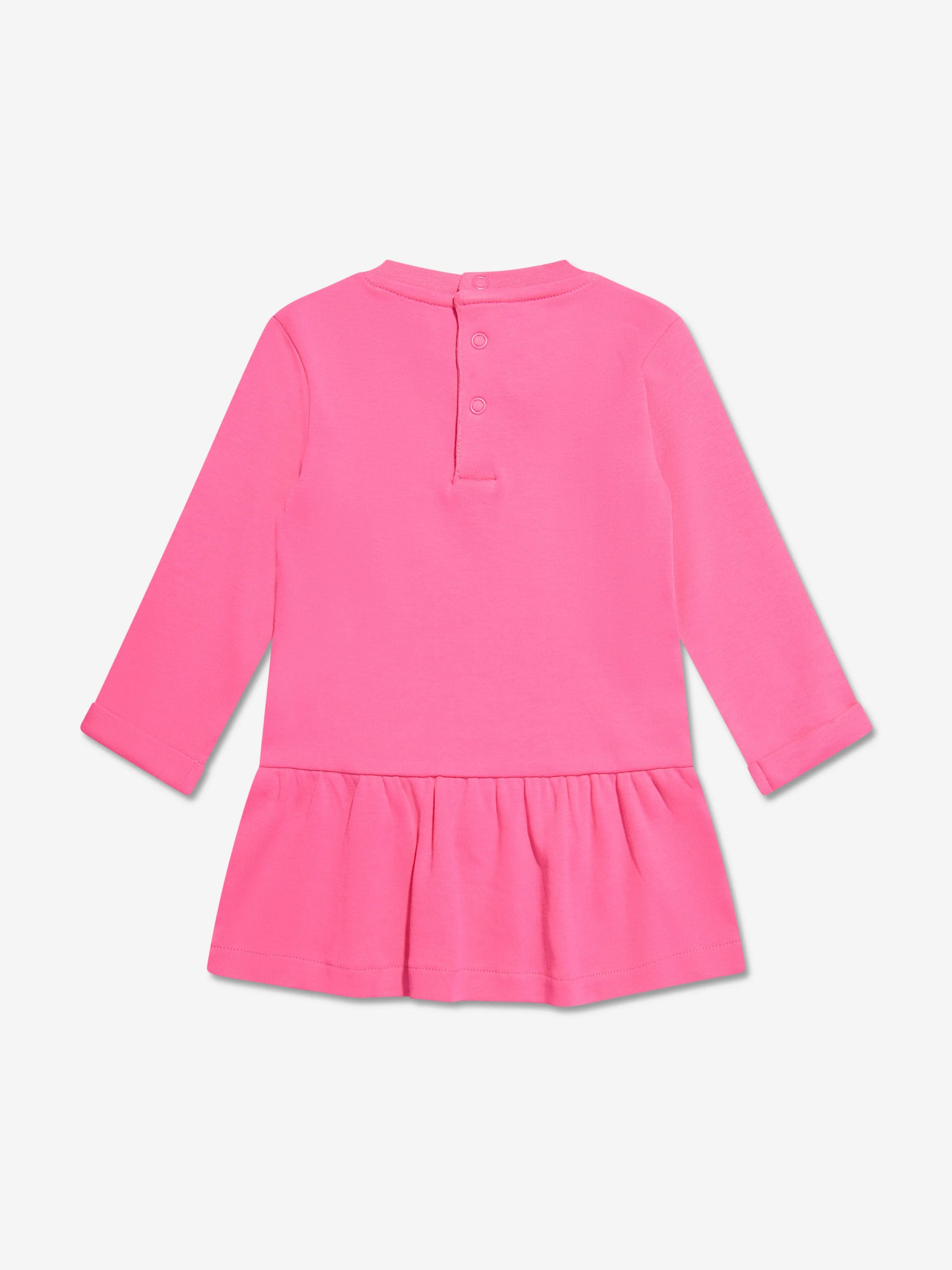 Guess Baby Girls Heart Dress With Knickers in Pink