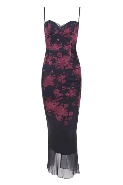 Harmony Bodycon Midi Dress - Classic Black