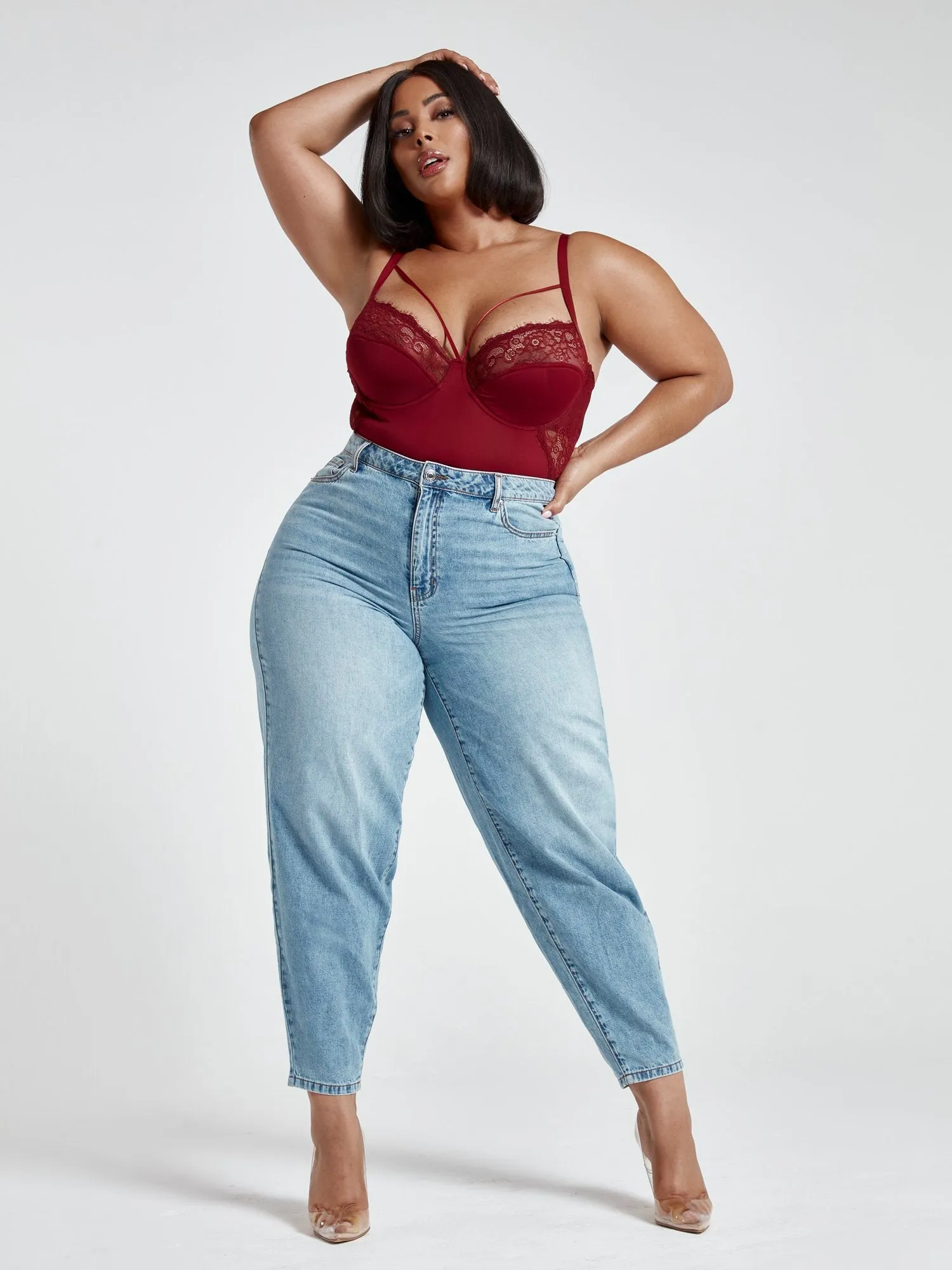 Johanna Lace Cup Bodysuit