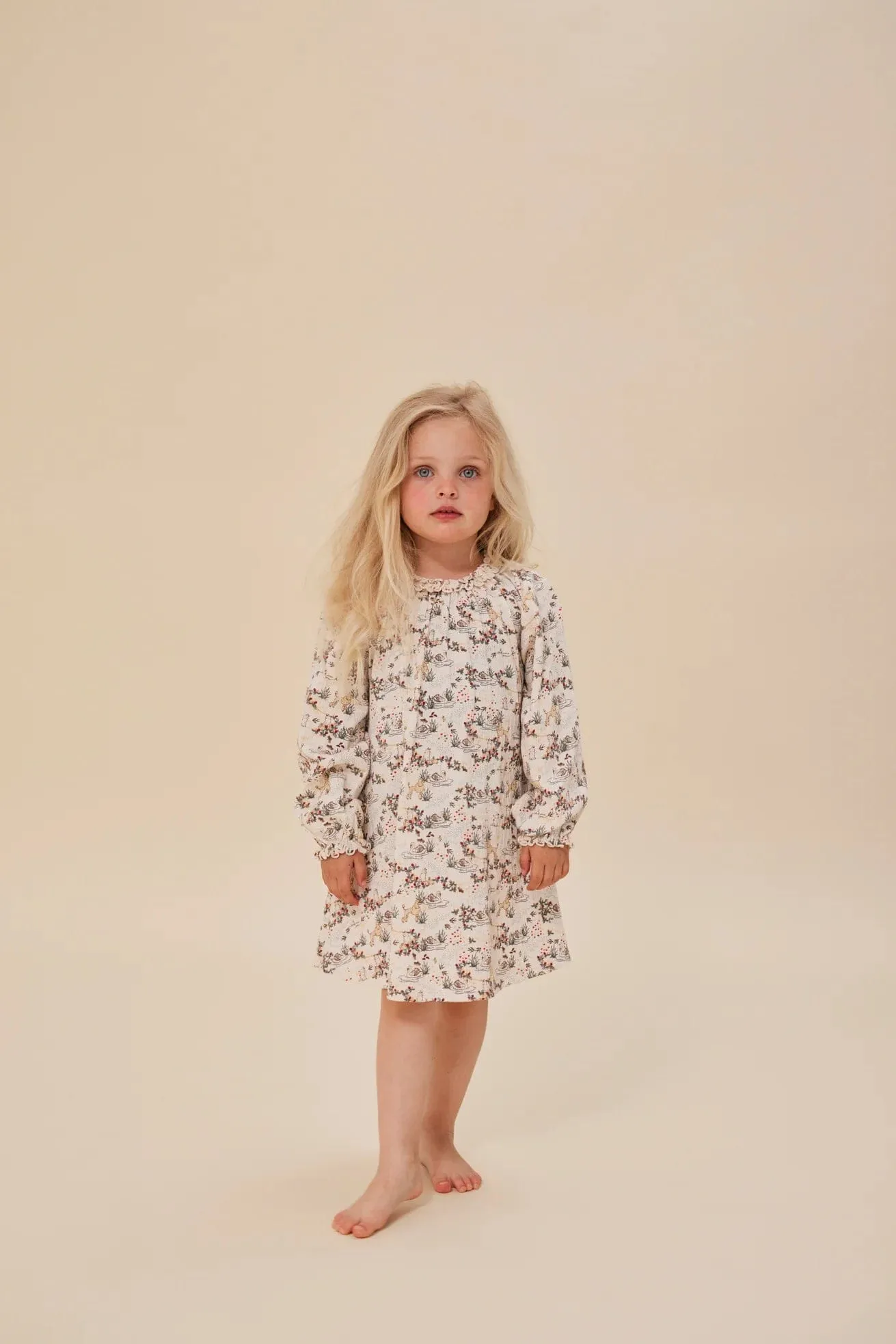 Konges Sløjd Girls Chleo Dress in Multicolour