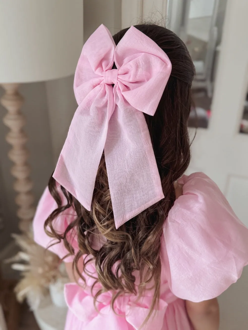 Lucy Girls Candy Pink Midi Dress