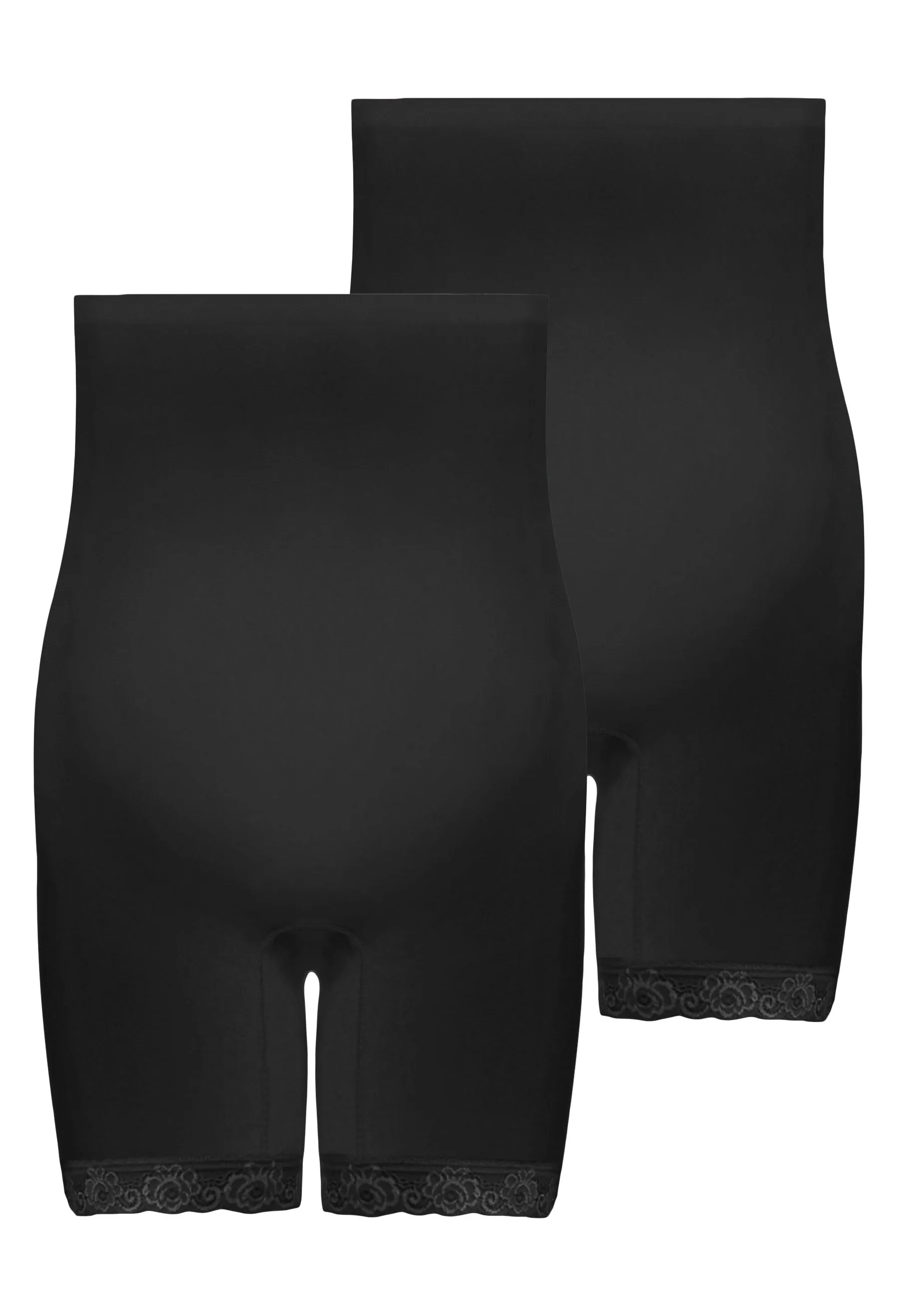 Maternity Underbust Anti Chafing Midi Cotton Shorts - 2 Pack