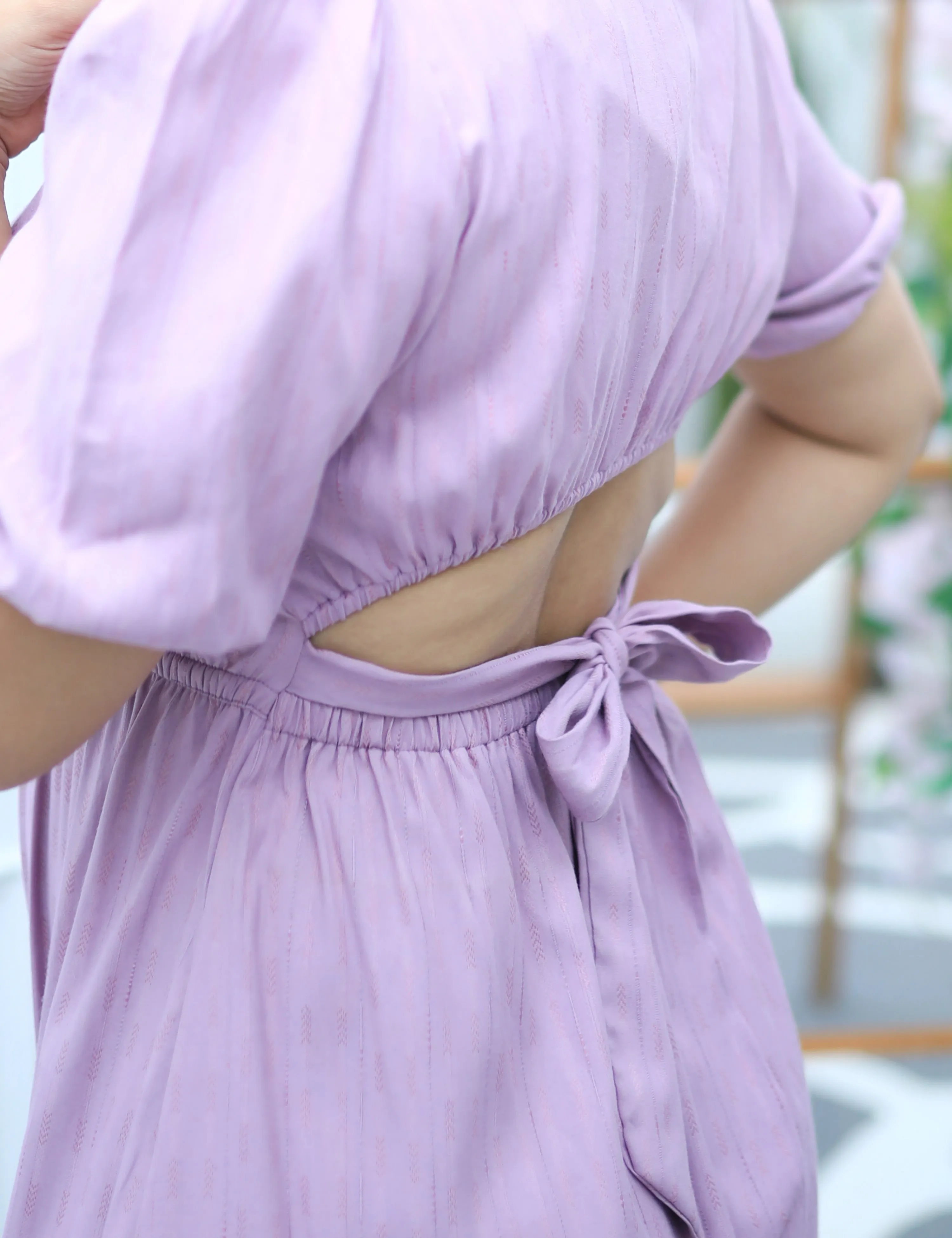 Mauve-Lous A-Line Dress