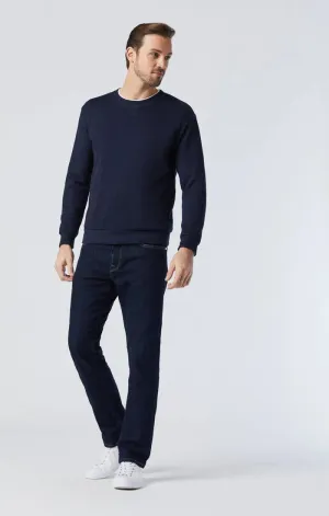 MAVI Zach Reg Rise Straight Leg Jean (Feather Blue)