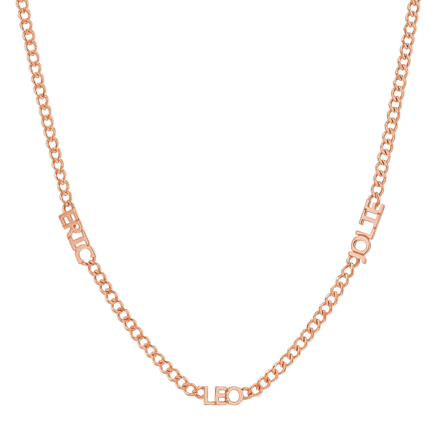 Mini Name Cuban Chain Necklace