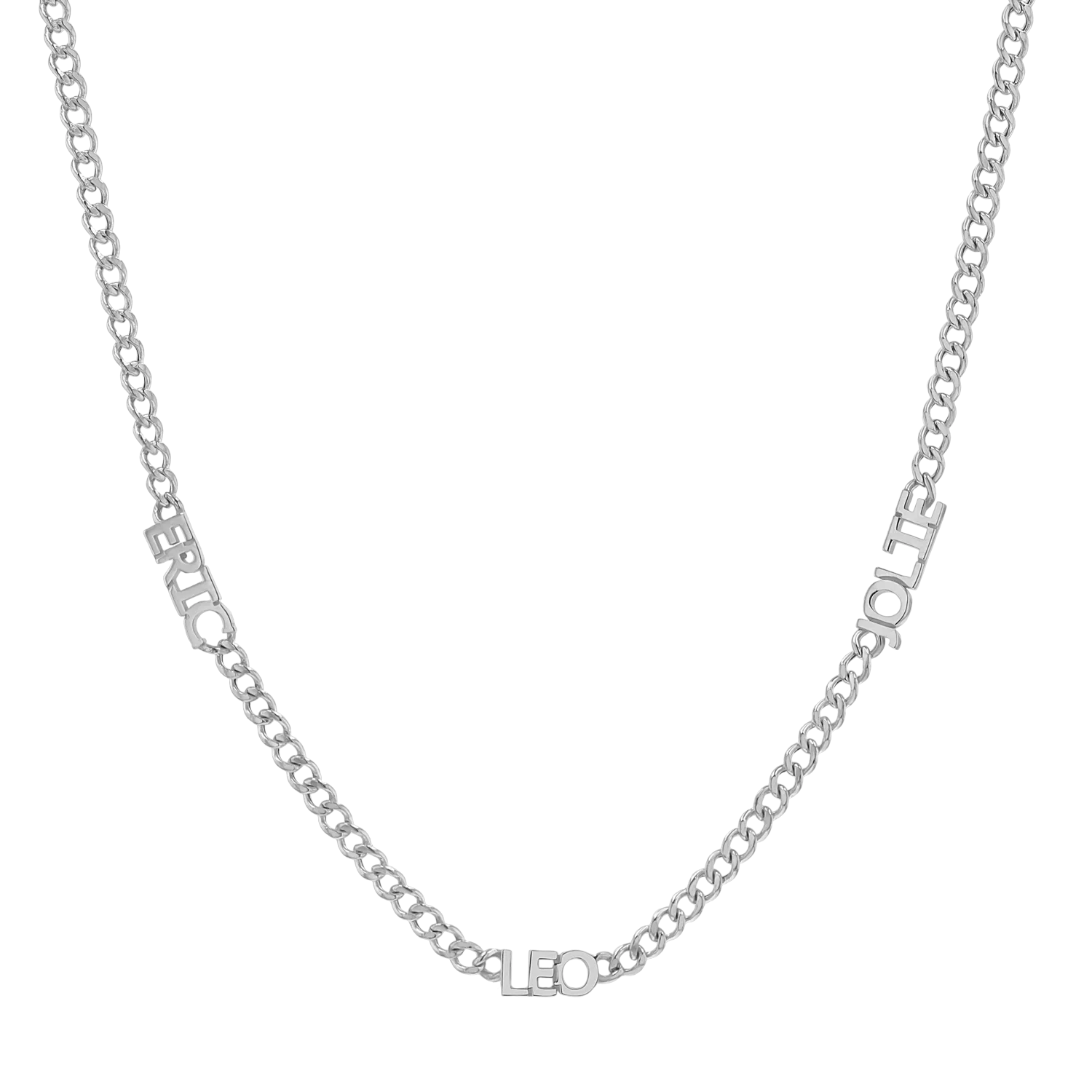 Mini Name Cuban Chain Necklace