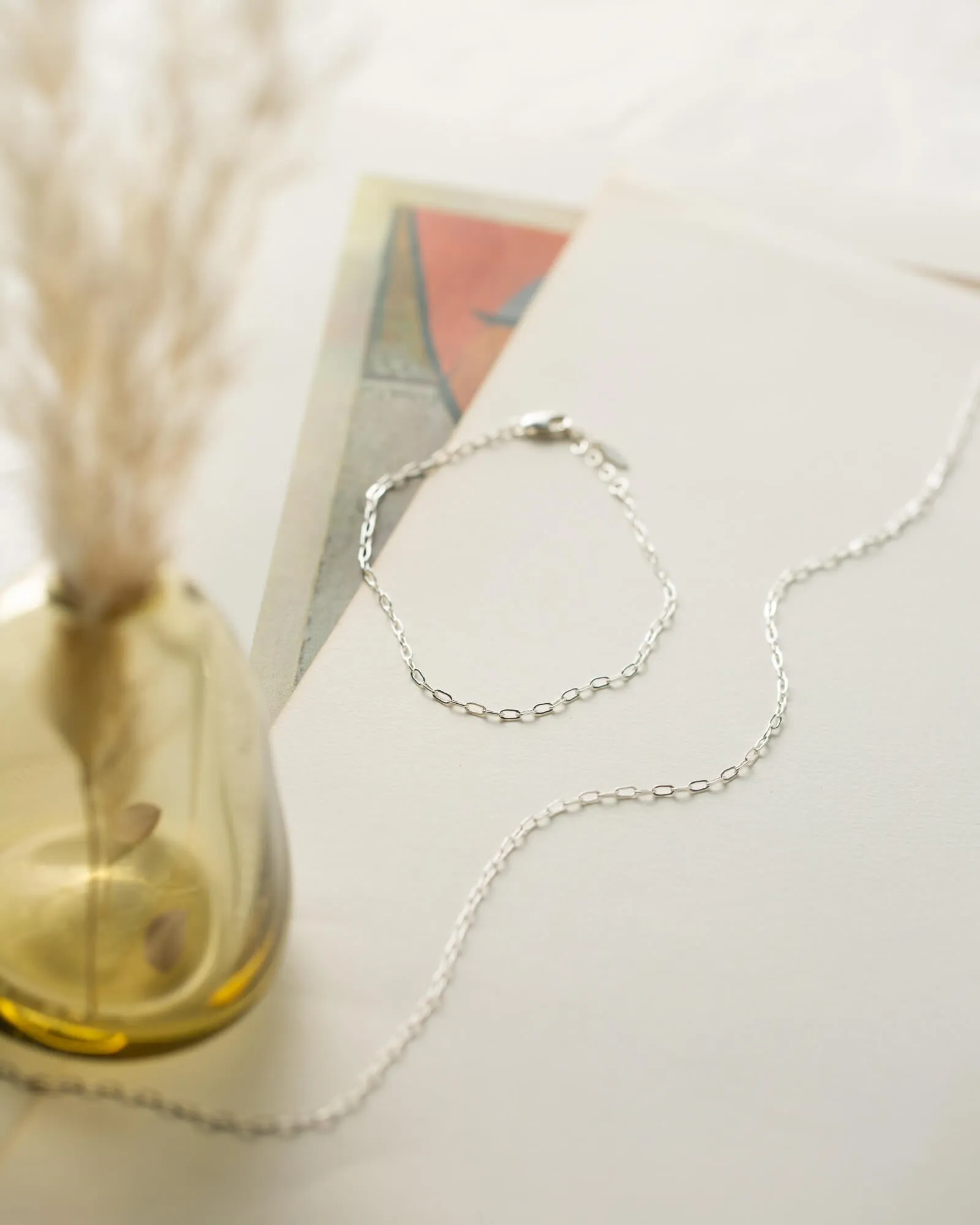 Mini Paperclip Chain Bracelet