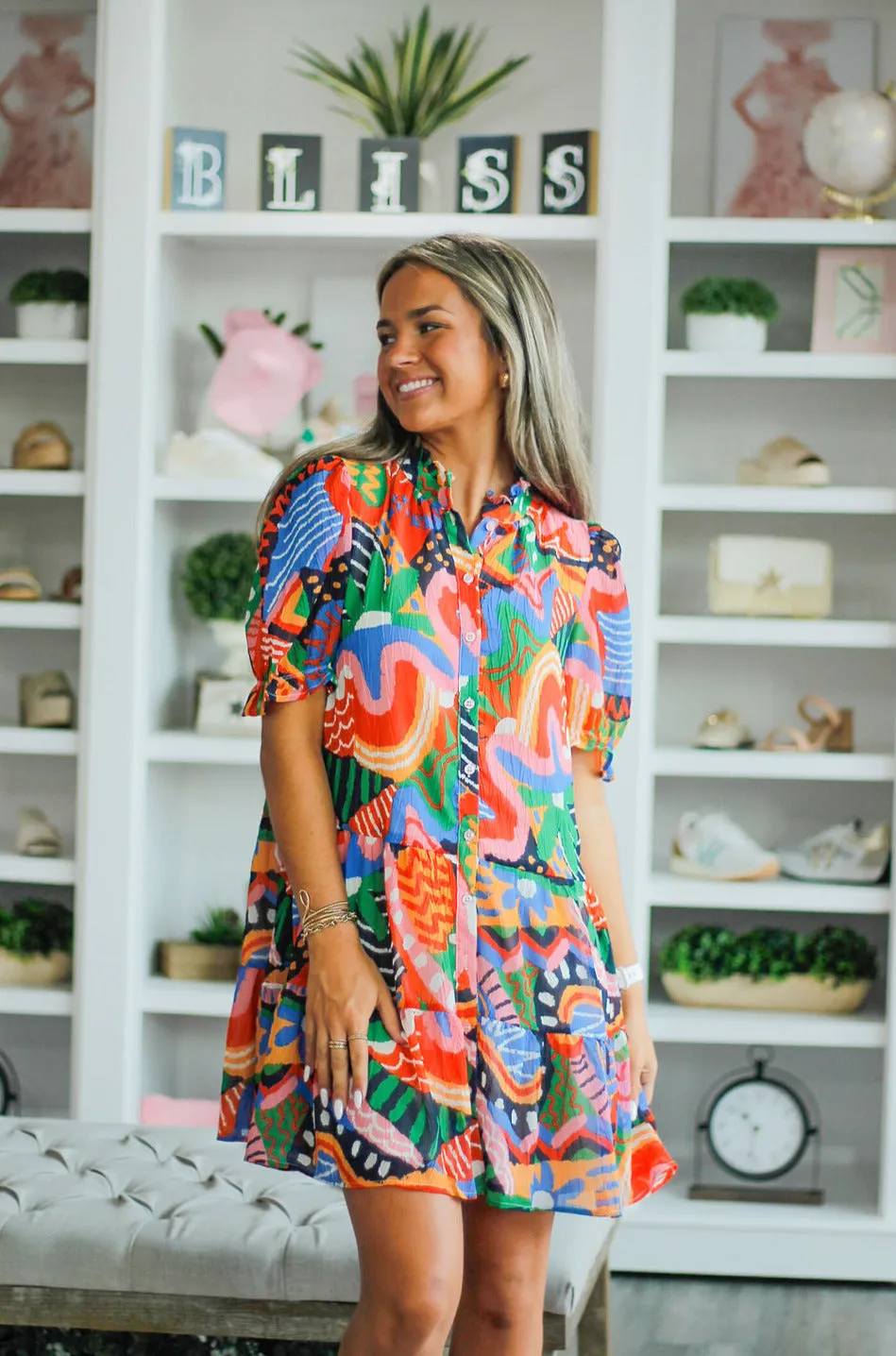 Multi Colored Dress