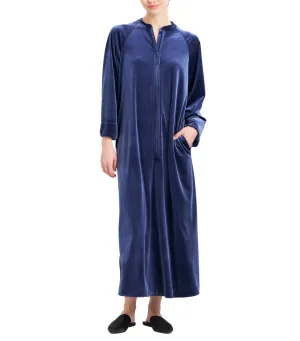 Natalie Mandarin Zip Lounger Midnight Navy