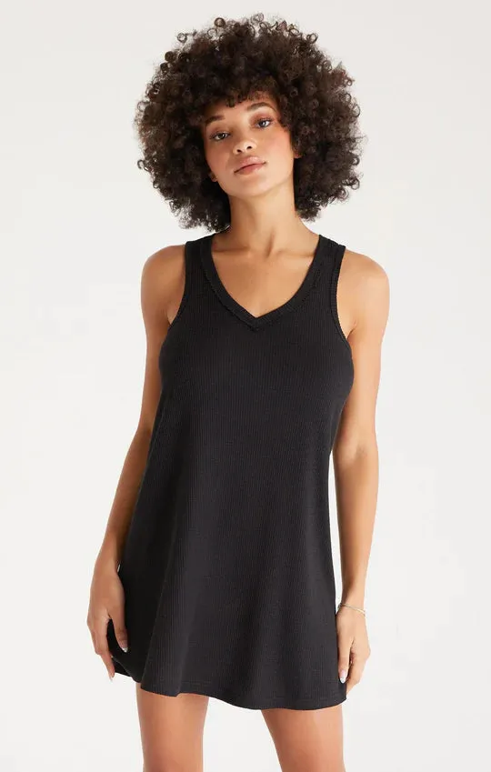 RIB HACCI VAGABOND TANK MINI DRESS