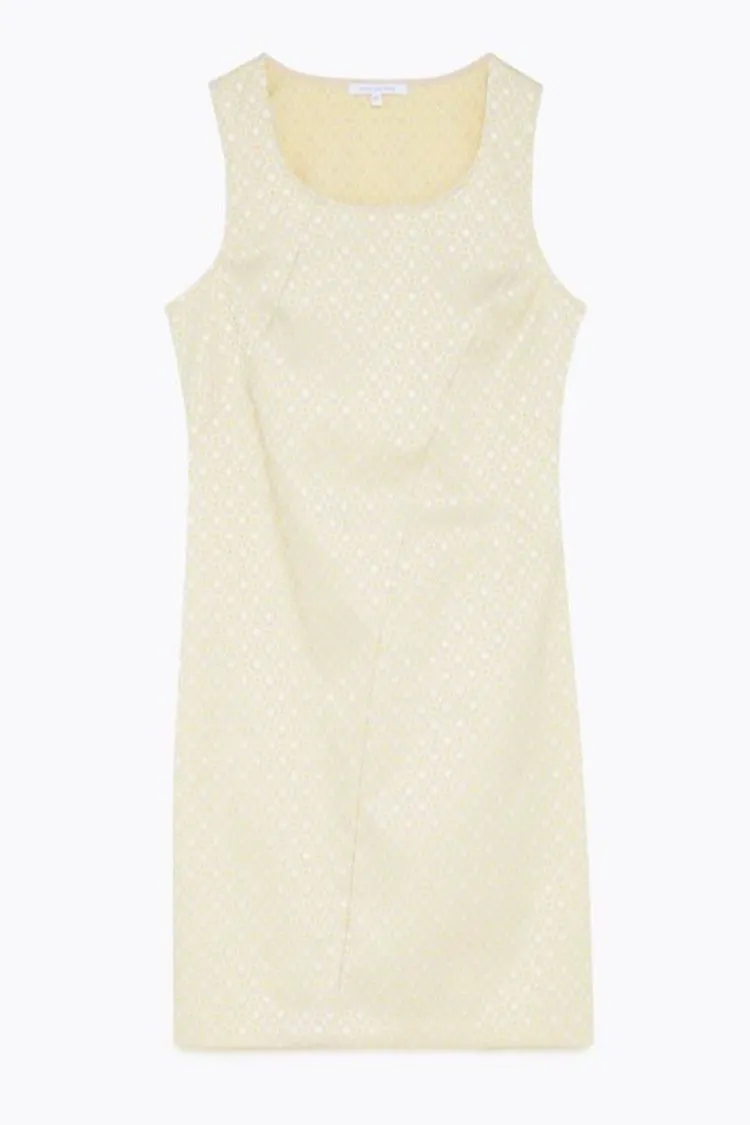 Round Neck Sheath Dress in Sand | FINAL SALE
