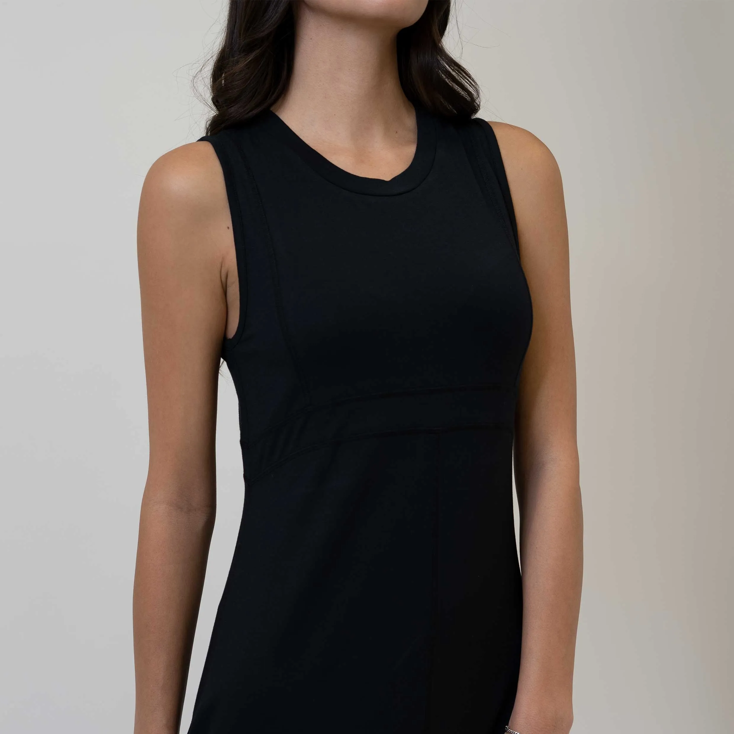 Seamed Bodice Dress