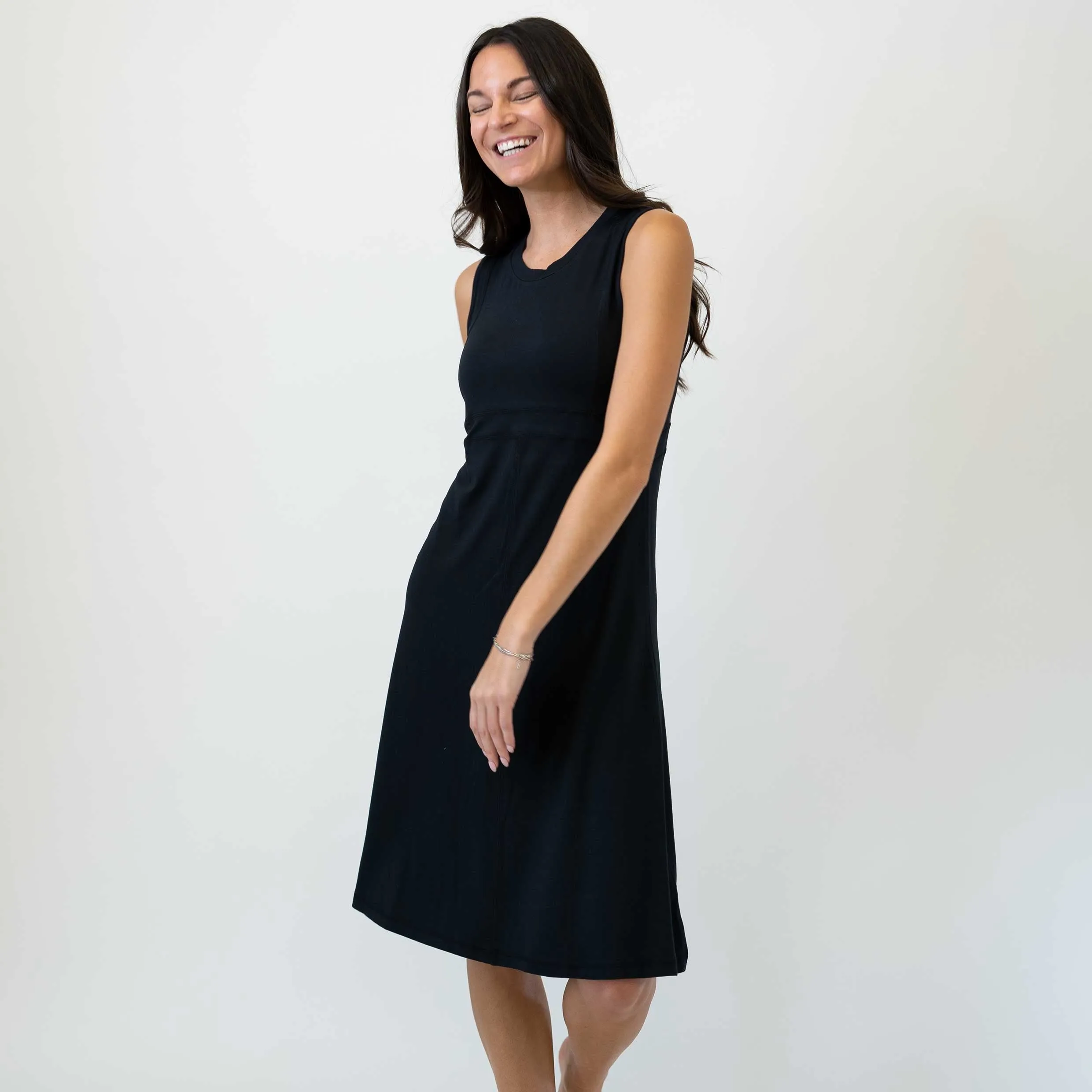 Seamed Bodice Dress