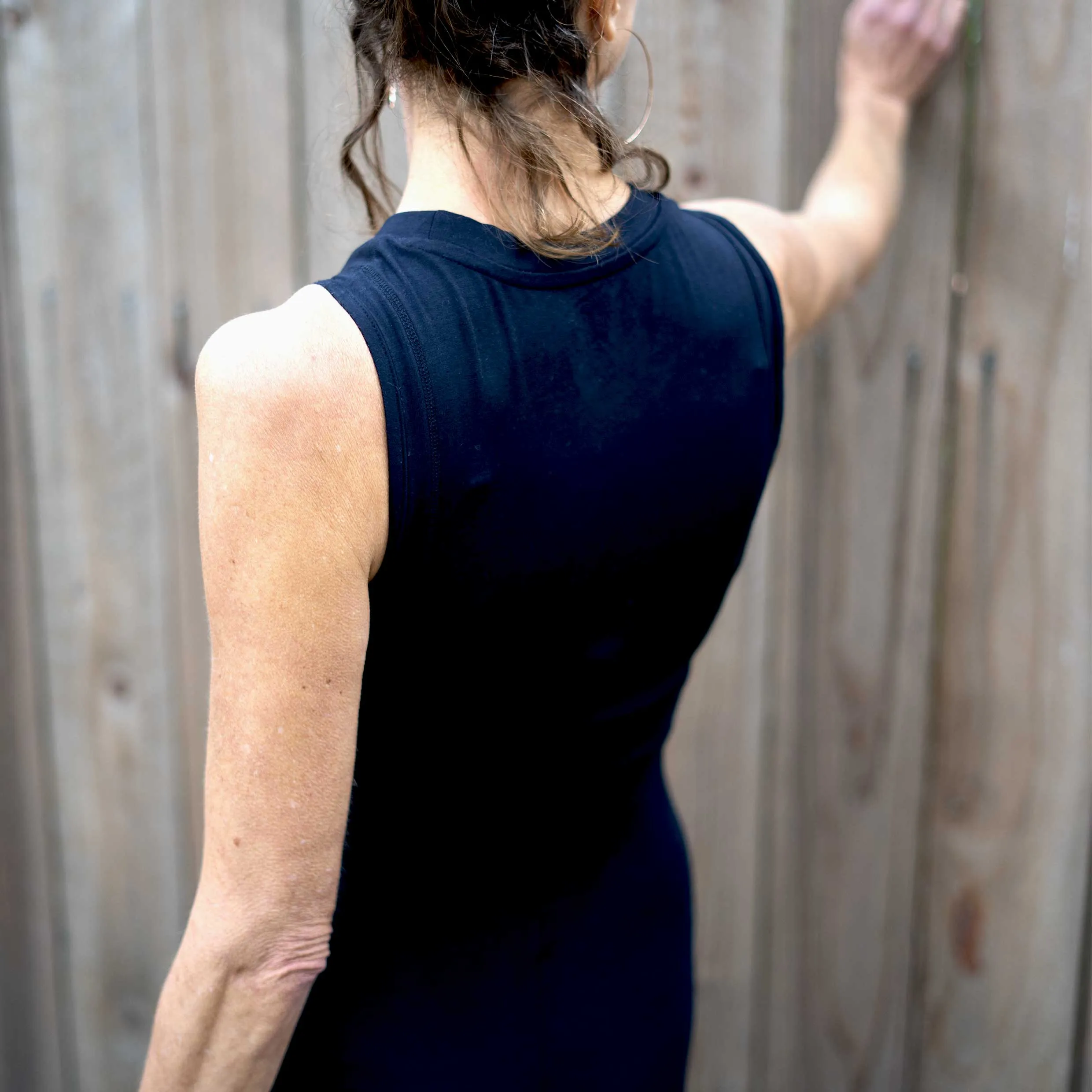 Seamed Bodice Dress