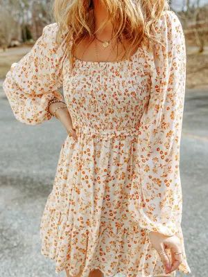 Short Floral Summer Dress