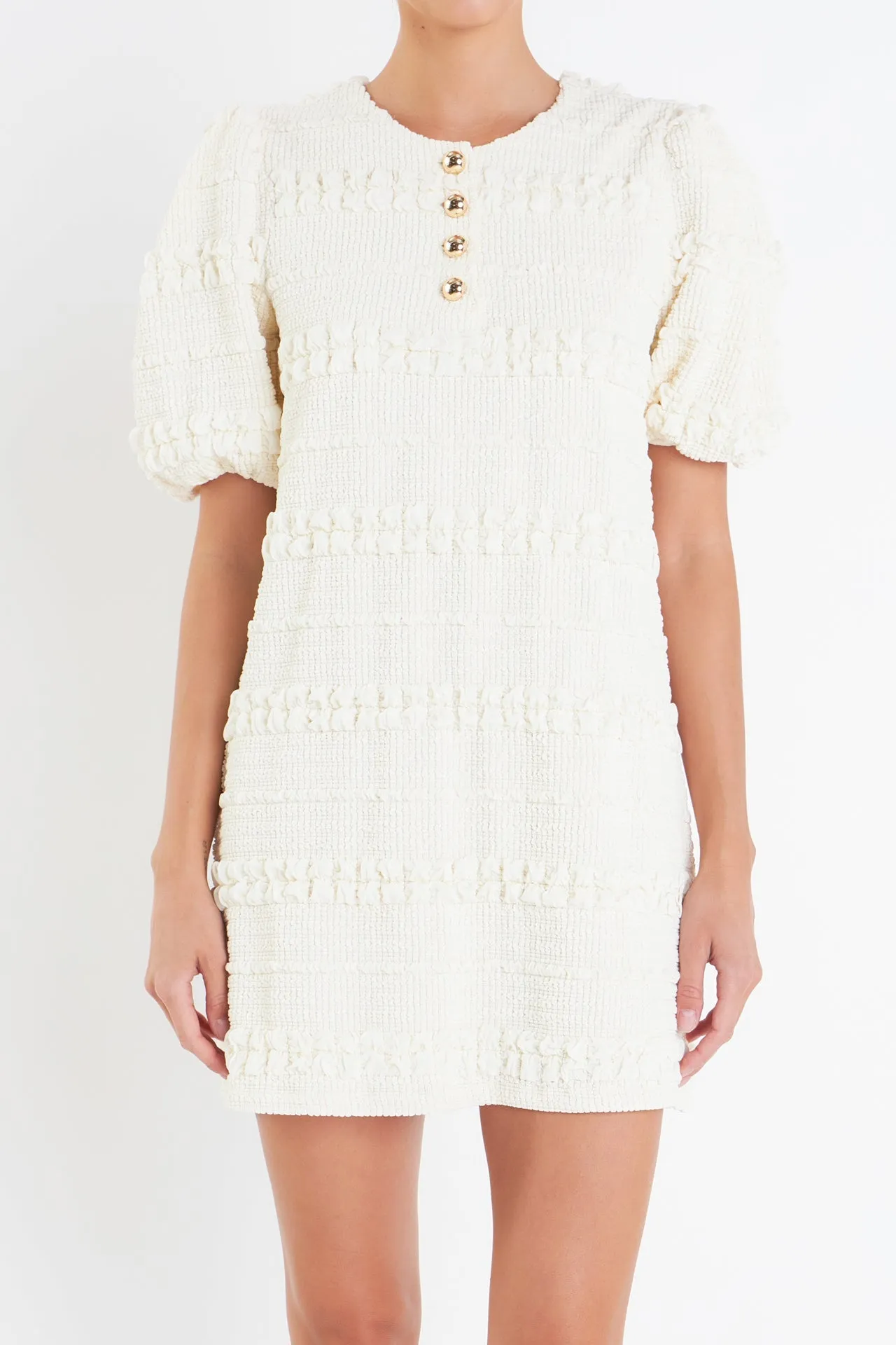 Smocked Mini Dress