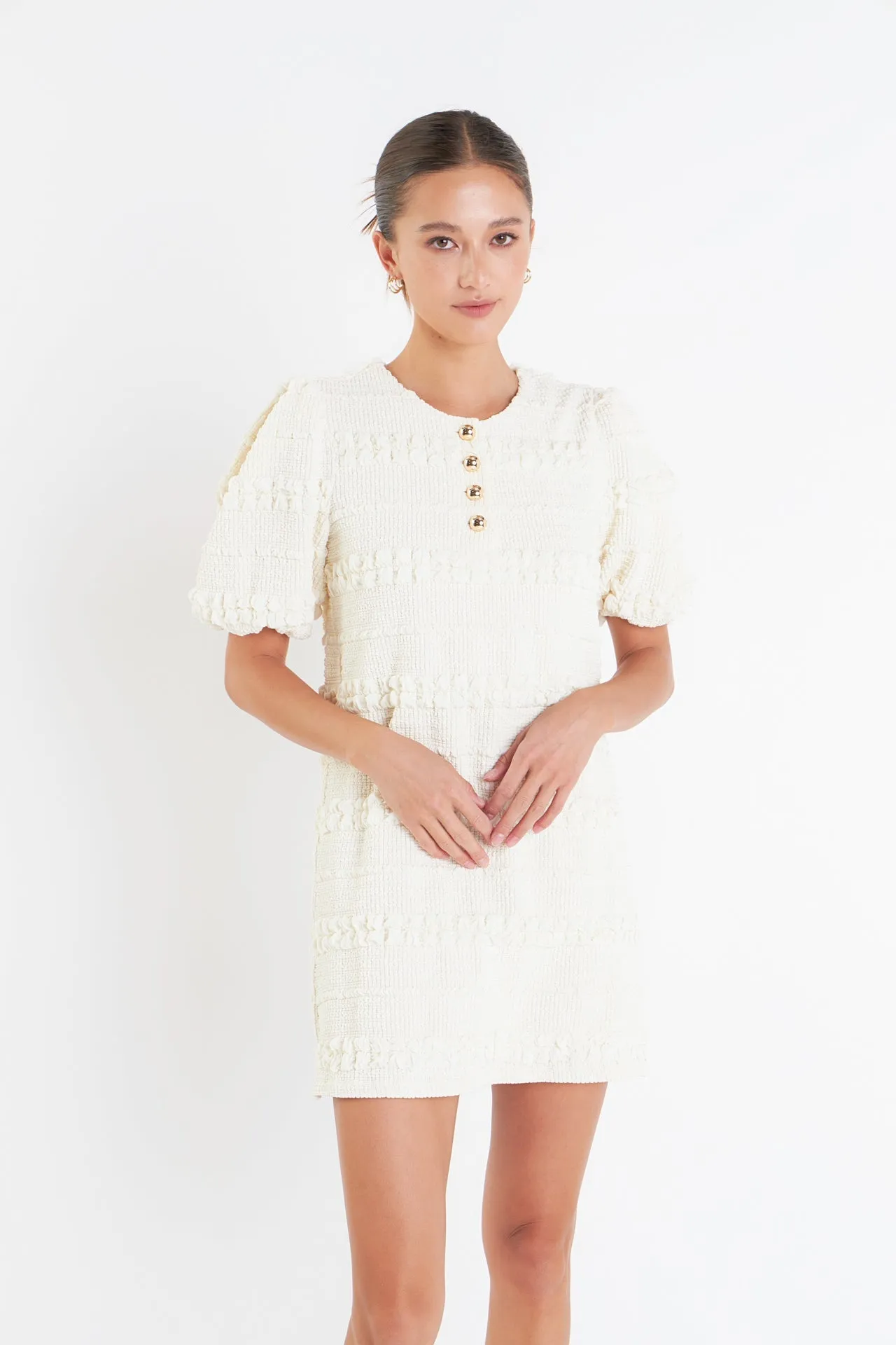 Smocked Mini Dress