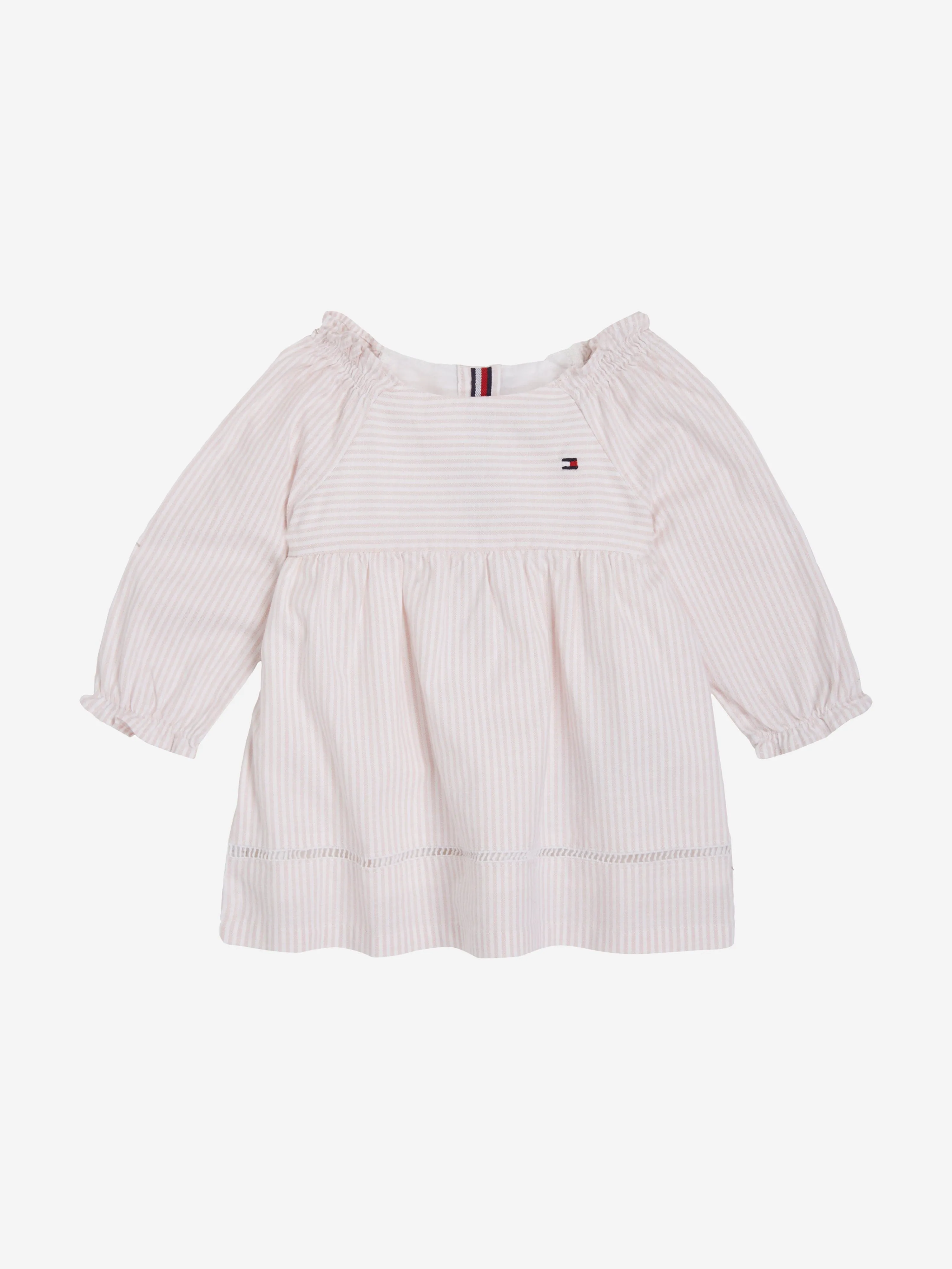 Tommy Hilfiger Baby Girls Ithaca Long Sleeve Dress in Pink
