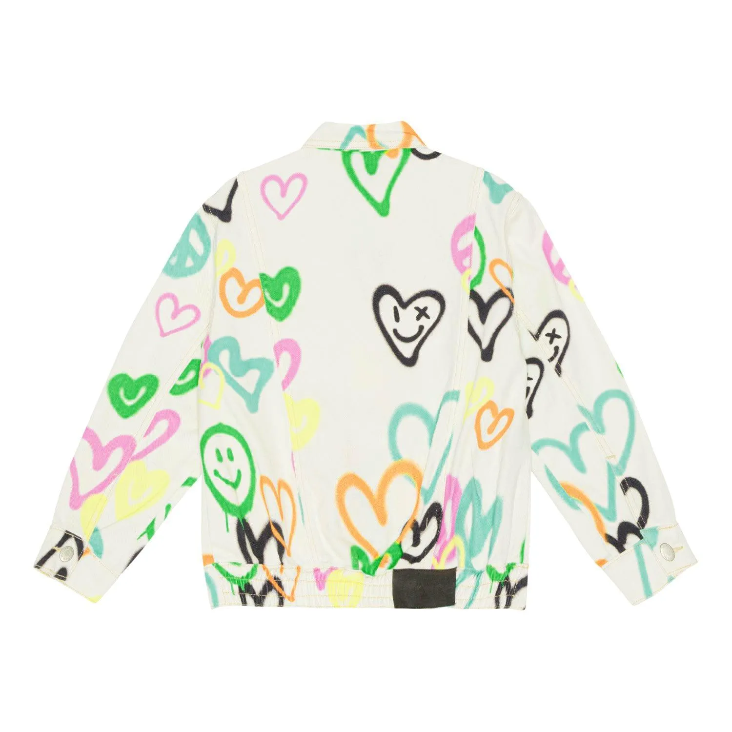 Tween Outerwear | Hedly Hearts Color Jacket | Molor