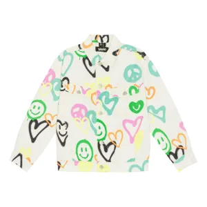 Tween Outerwear | Hedly Hearts Color Jacket | Molor