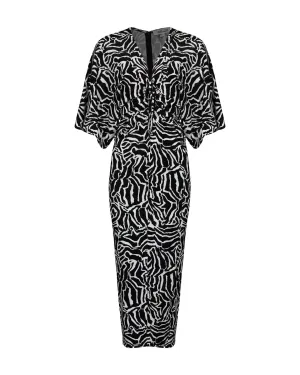 Valerie Tiger Print Dress