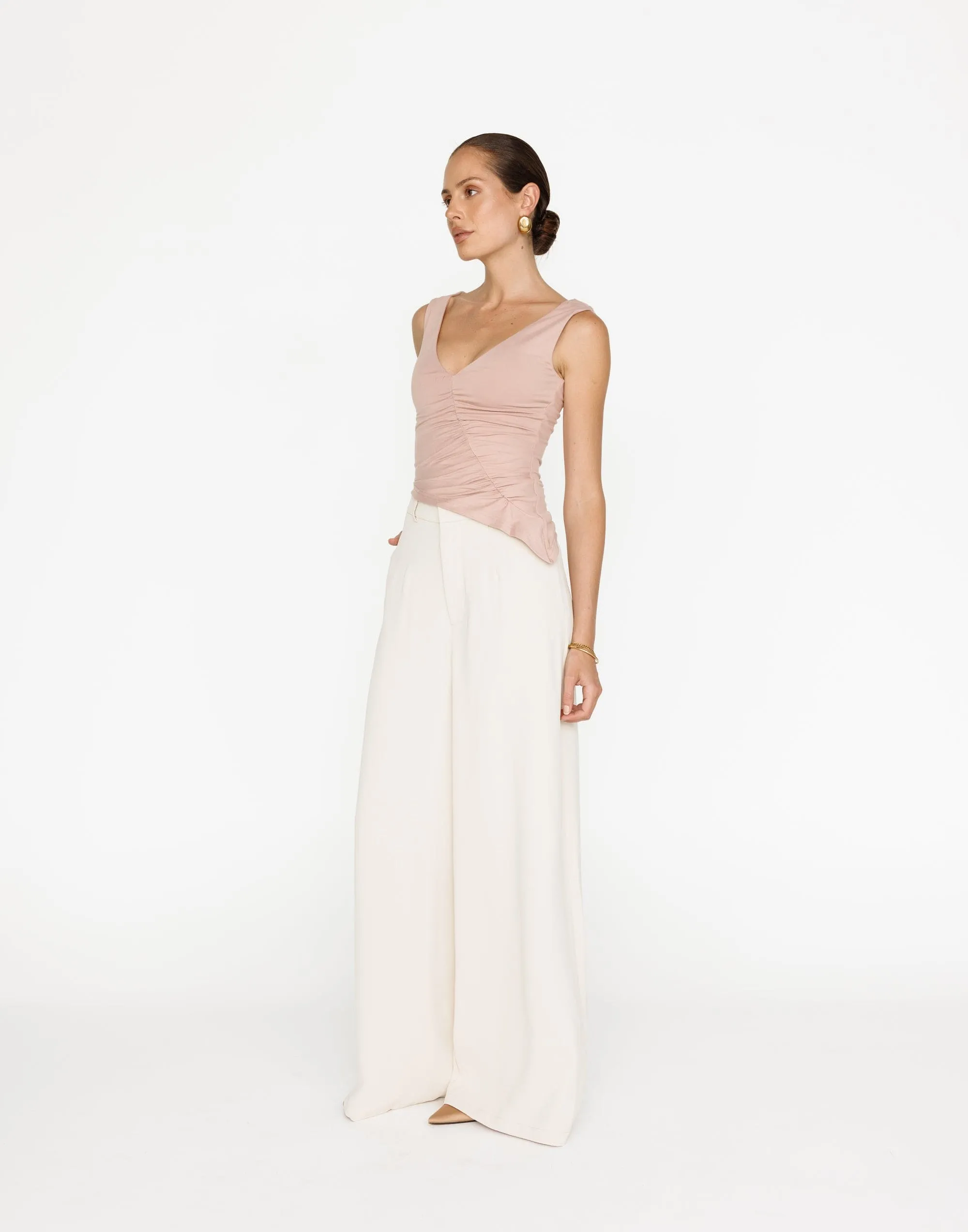 Viola Top (Dusty Pink)