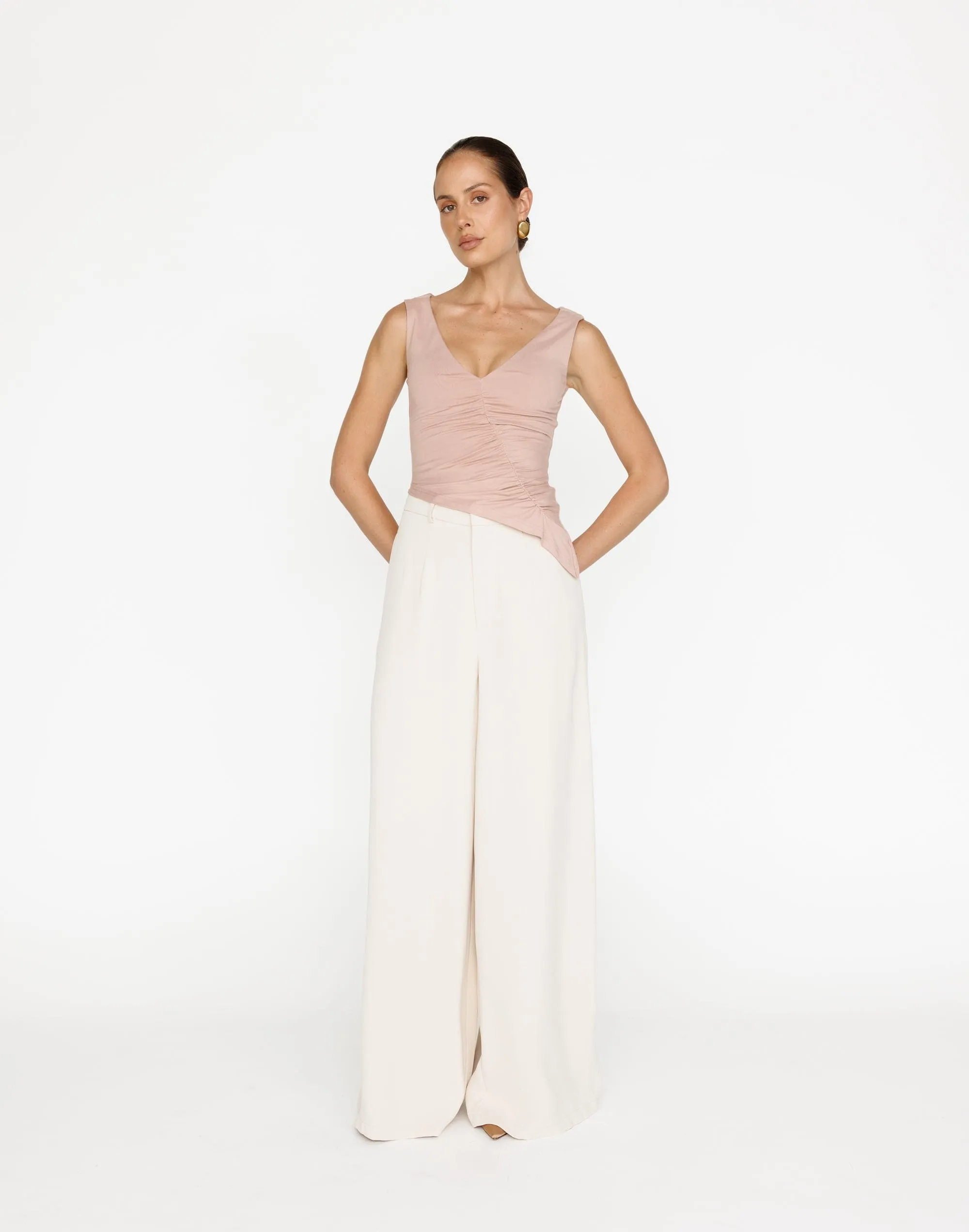 Viola Top (Dusty Pink)