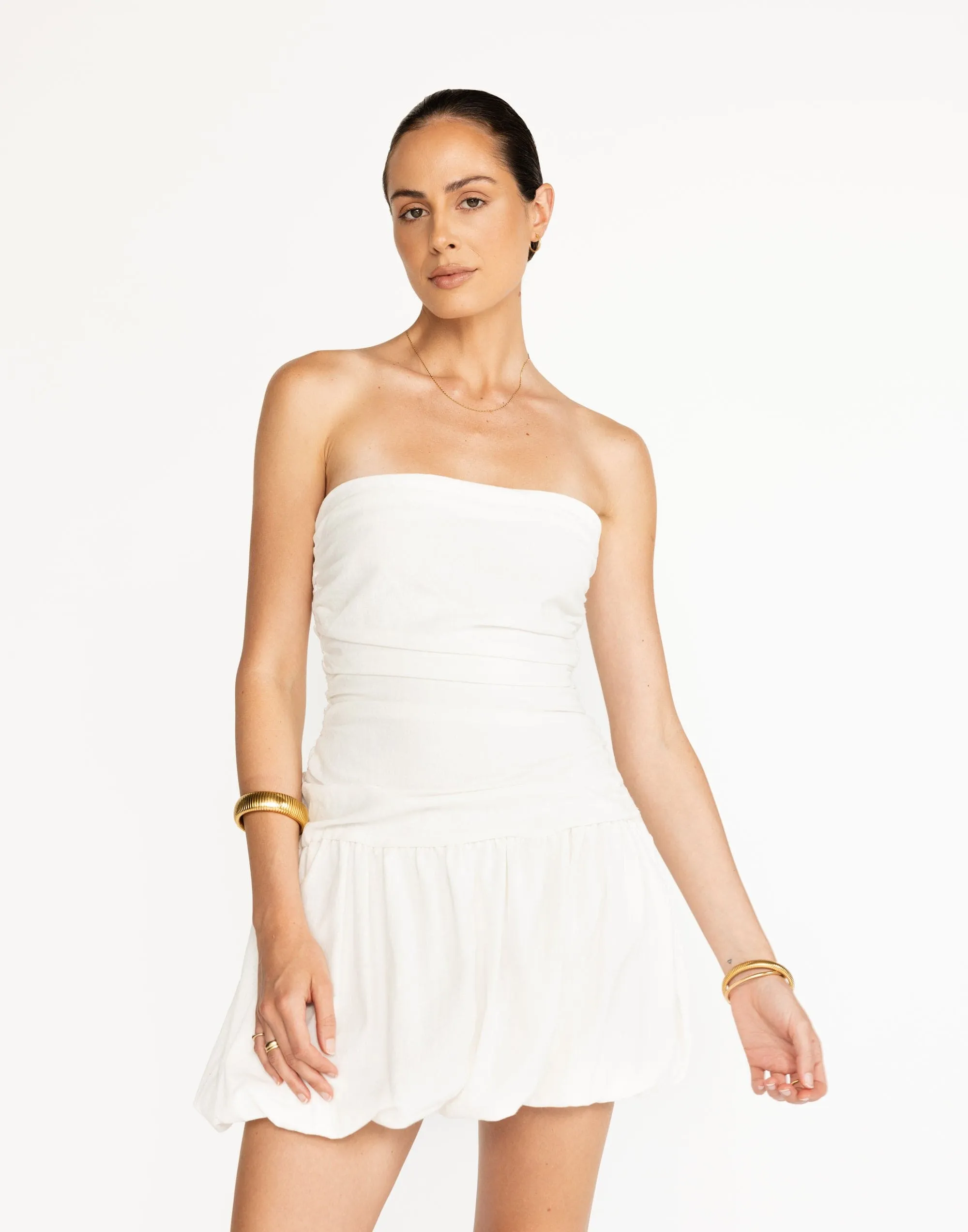 Yagya Mini Dress (White)